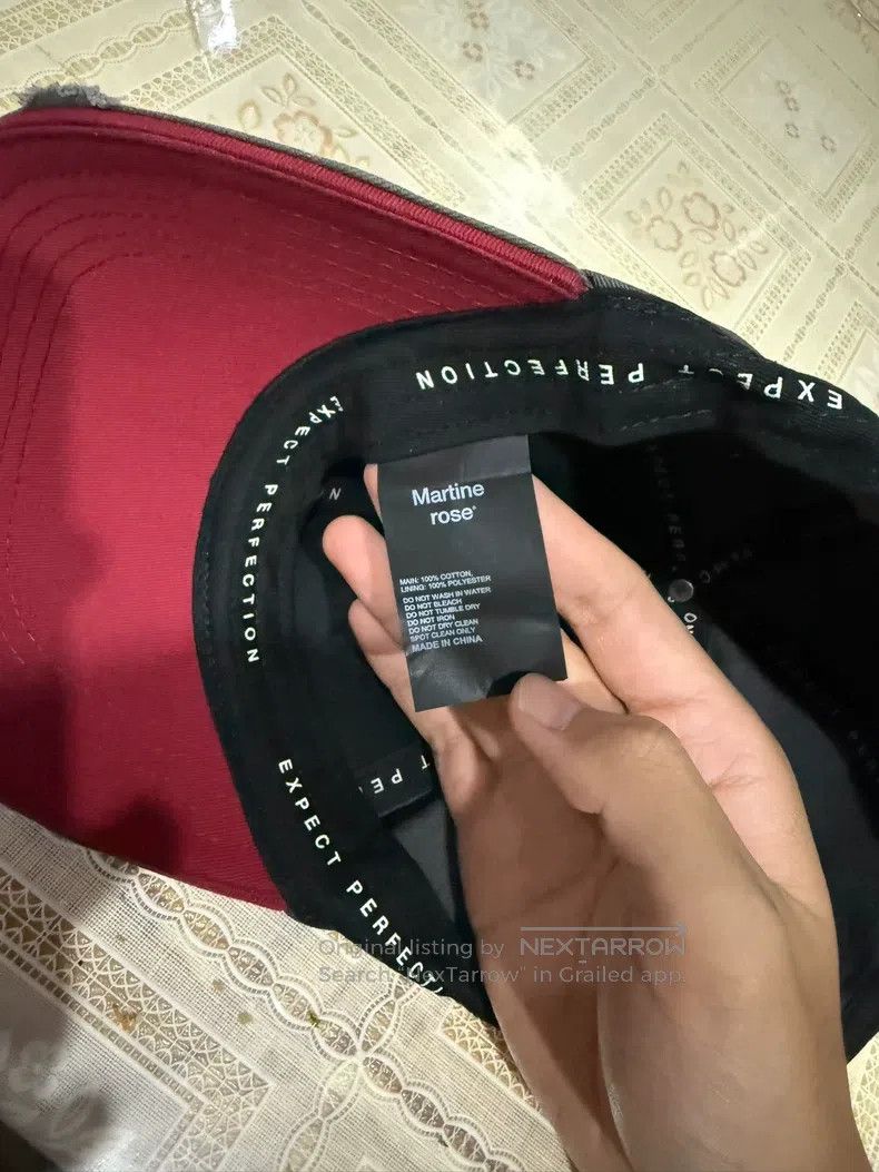 Martine Rose Martine Rose Ss25 baseball cap Size ONE SIZE - 4 Thumbnail