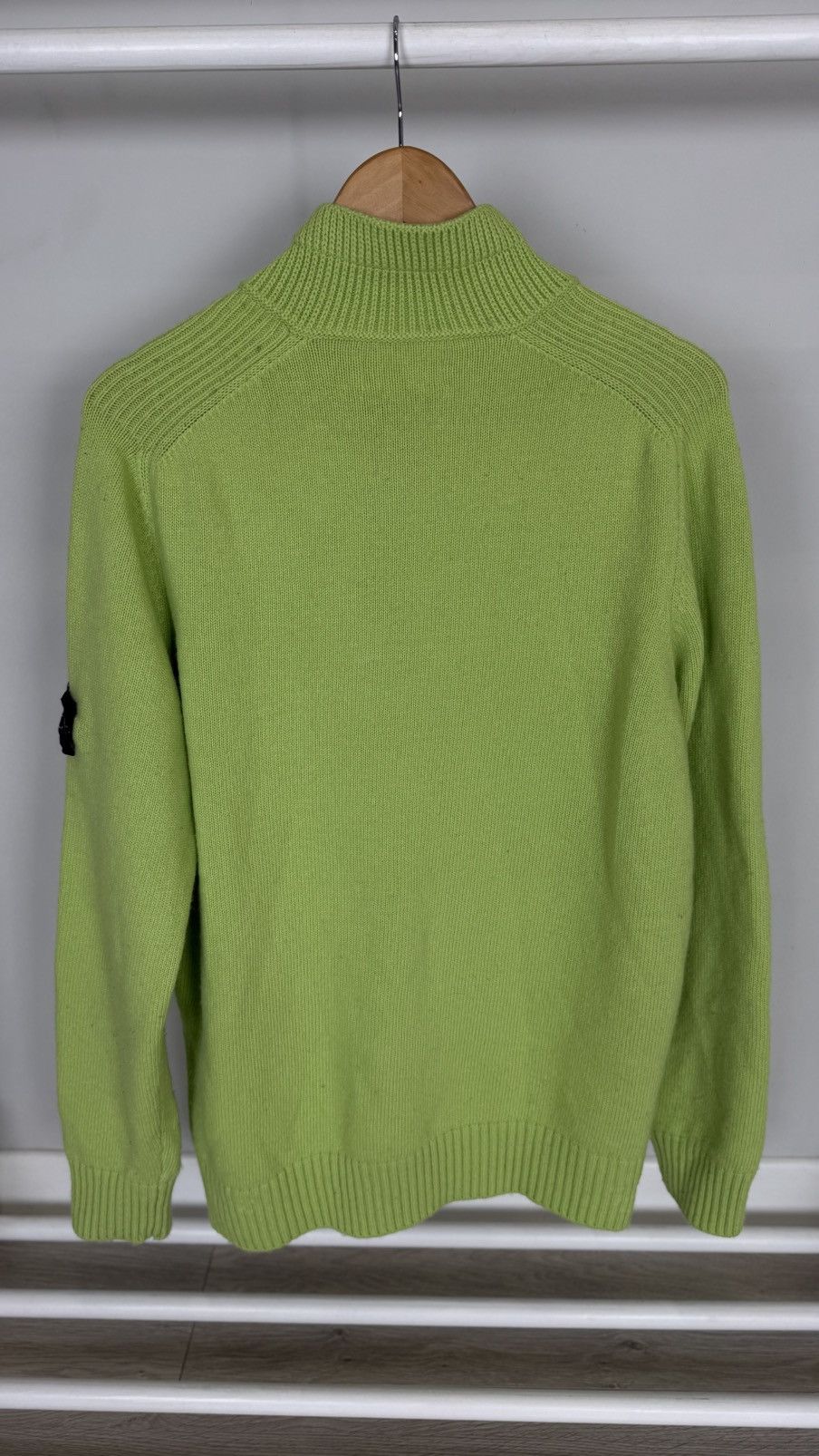 Stone Island Stone Island 1/4 Zip Sweater Size US XL / EU 56 / 4 - 4 Thumbnail