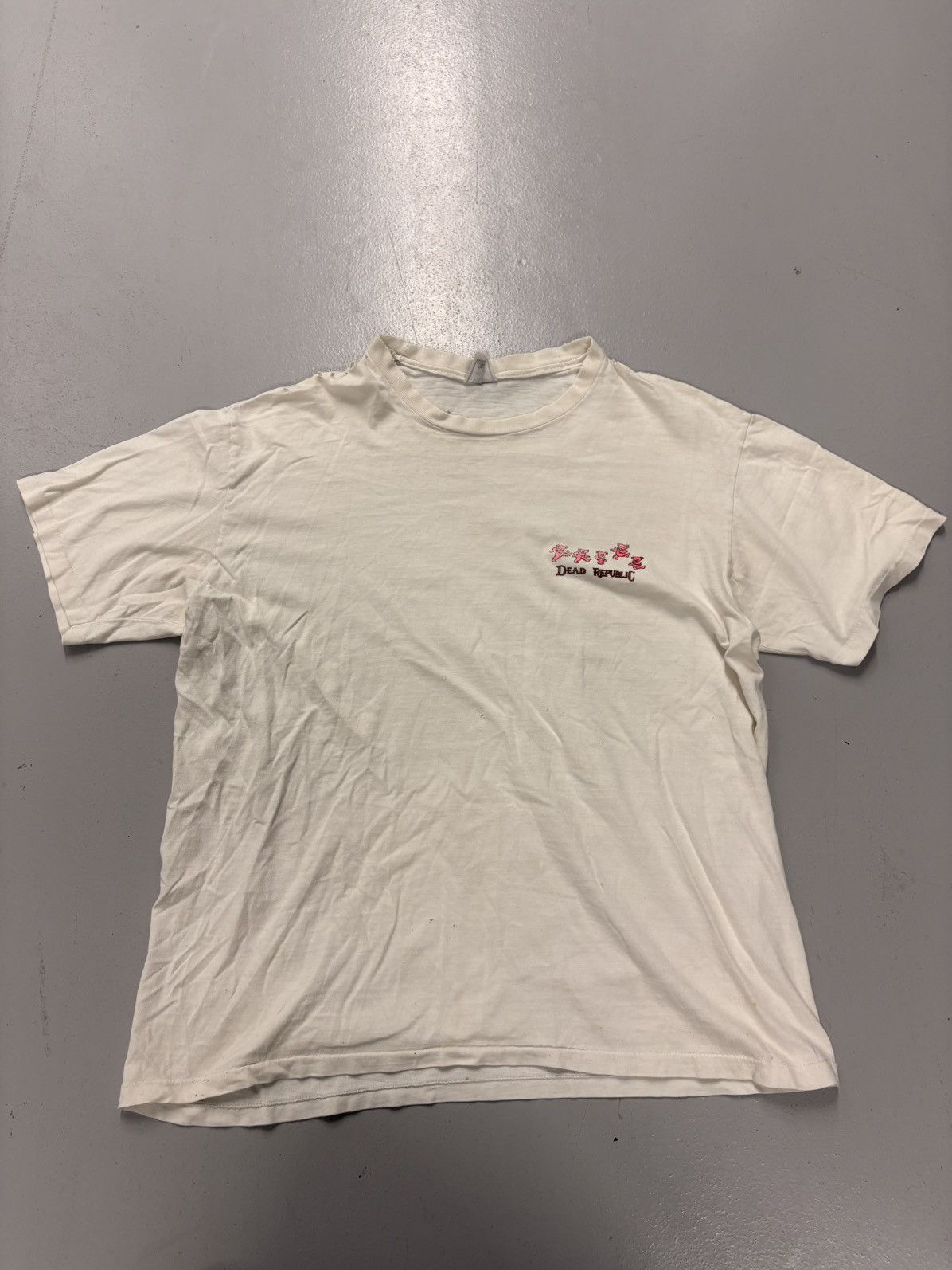 Vintage Vintage 1987 Grateful Dead “Dead Republic” Distressed Tee XL Size US XL / EU 56 / 4 - 5 Thumbnail