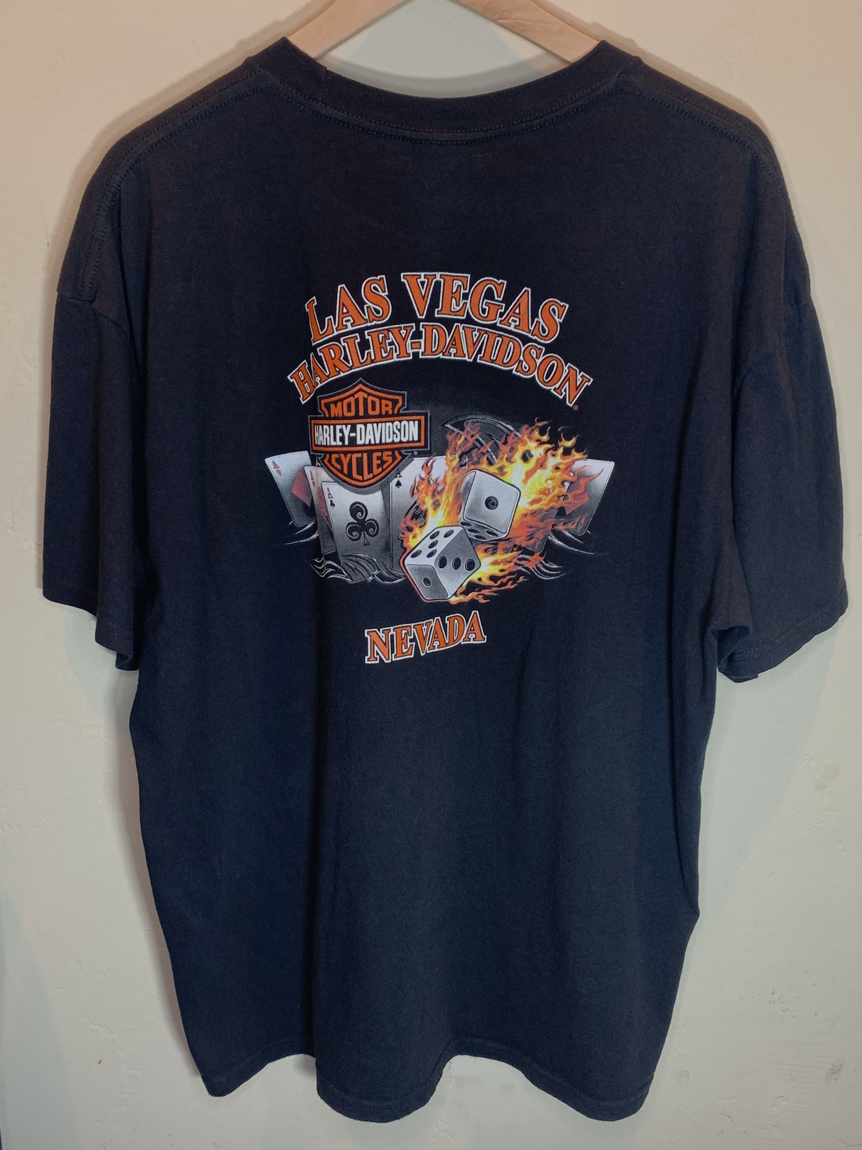 Harley Davidson Harley Davidson T-shirt Two-Sided Sexy Pinup Girl
