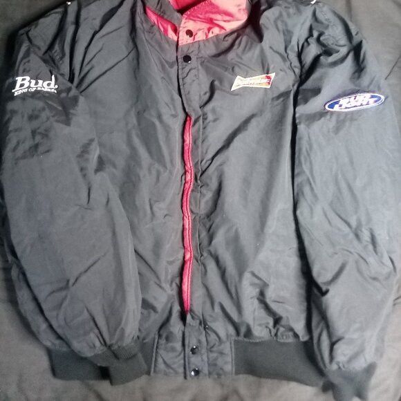 Budweiser Vintage Budweiser Bud Light King Of Beers Jacket Size US XXL / EU 58 / 5 - 3 Thumbnail