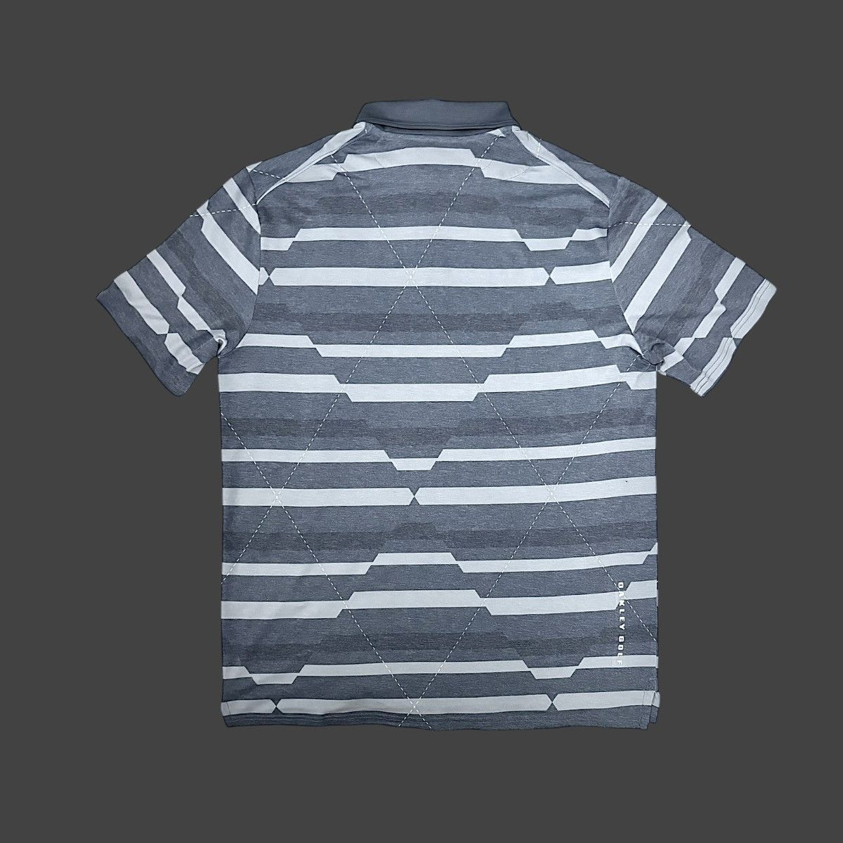 Oakley Oakley Golf Men’s Fractured Argyle Short Sleeve Shirt Sz M Size US M / EU 48-50 / 2 - 6 Thumbnail