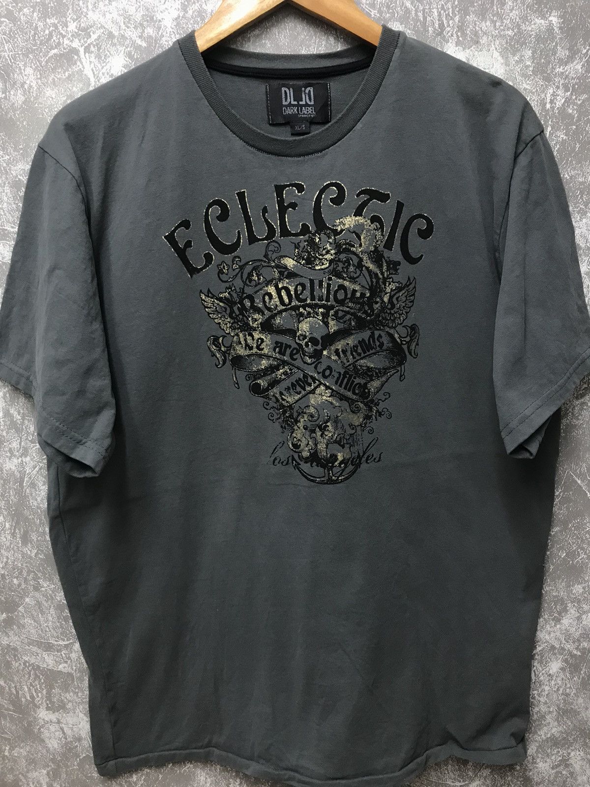 Affliction × Ed Hardy × Southpole Ed Hardy Affliction Skull Y2K Graphic Tee Size US XL / EU 56 / 4 - 1 Thumbnail