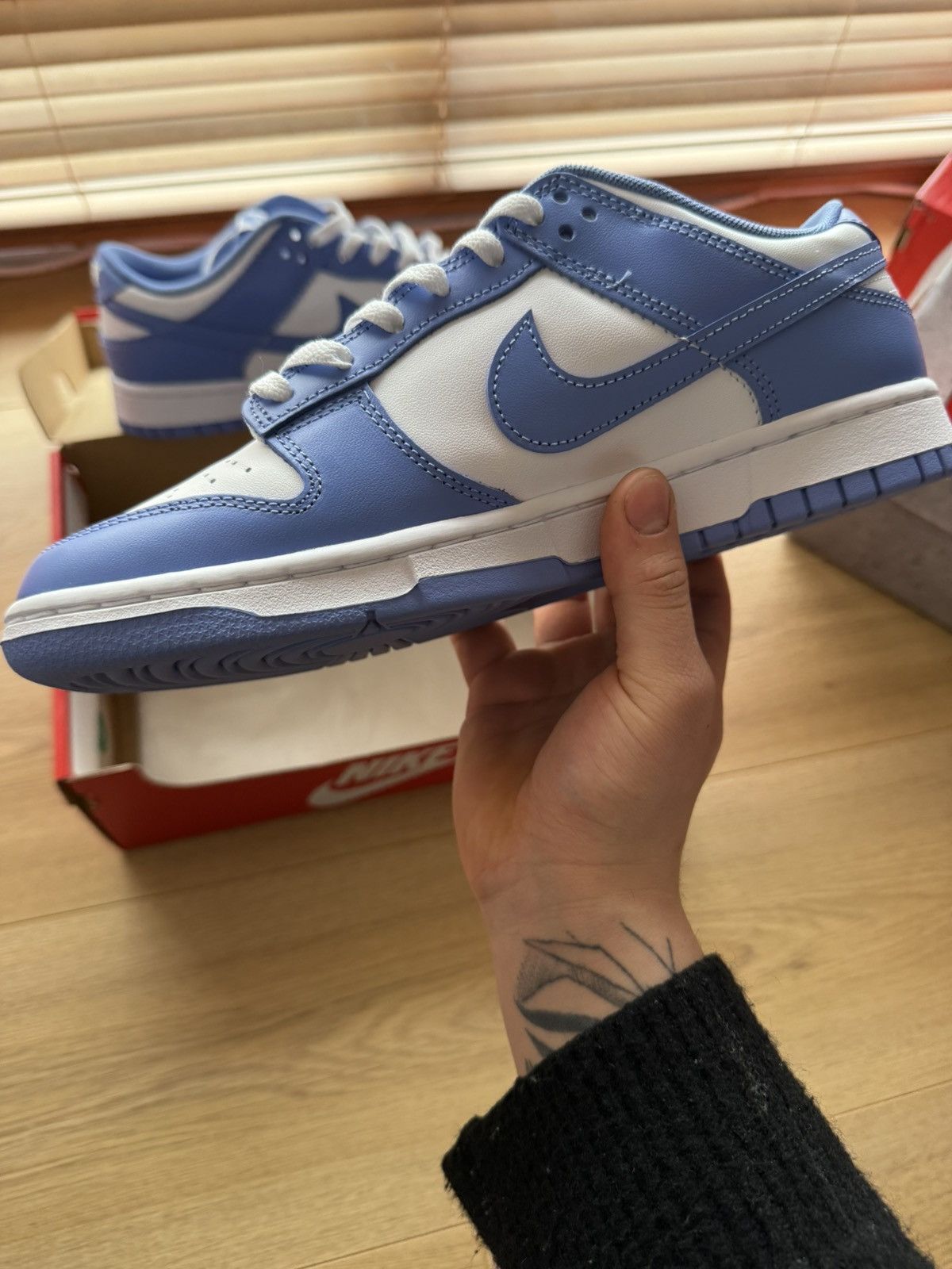 Nike Nike dunk university blue Size US 9 / EU 42 - 3 Thumbnail