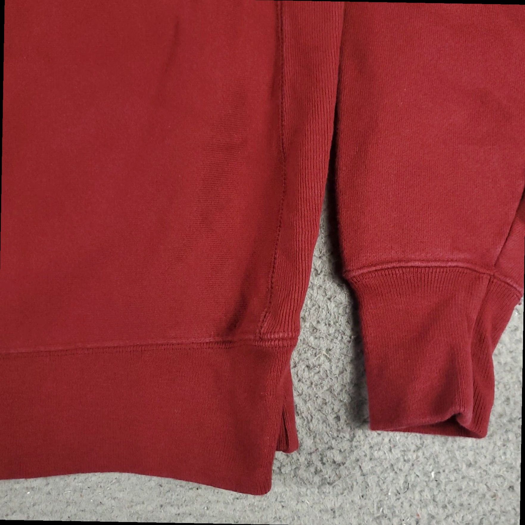 Champion Champion Womens XL Red Reverse Weave Pullover Sweatshirt Ladies Size XL / US 12-14 / IT 48-50 - 5 Thumbnail