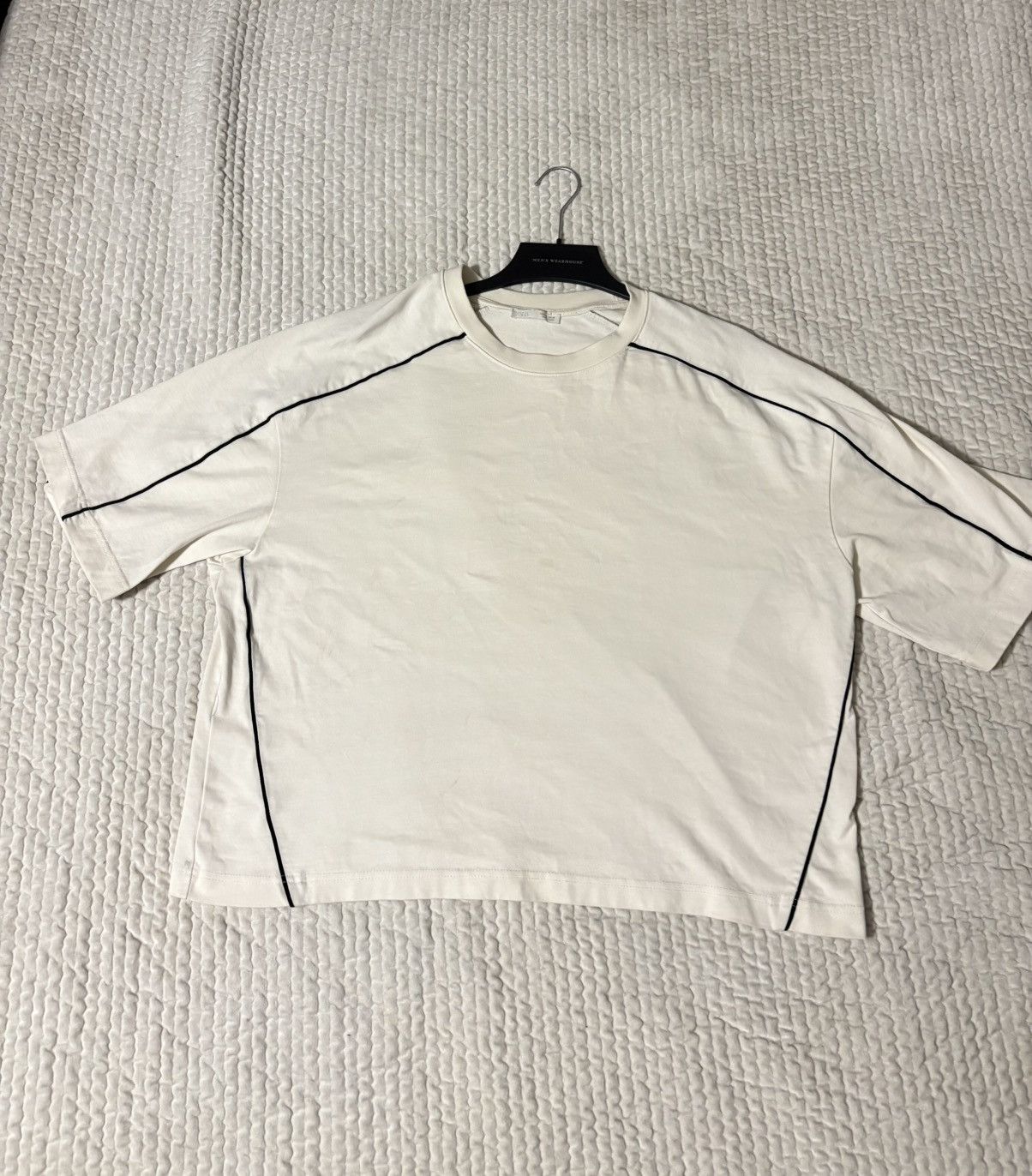 Zara Zara short sleeve crop t-shirt Size US L / EU 52-54 / 3 - 2 Thumbnail
