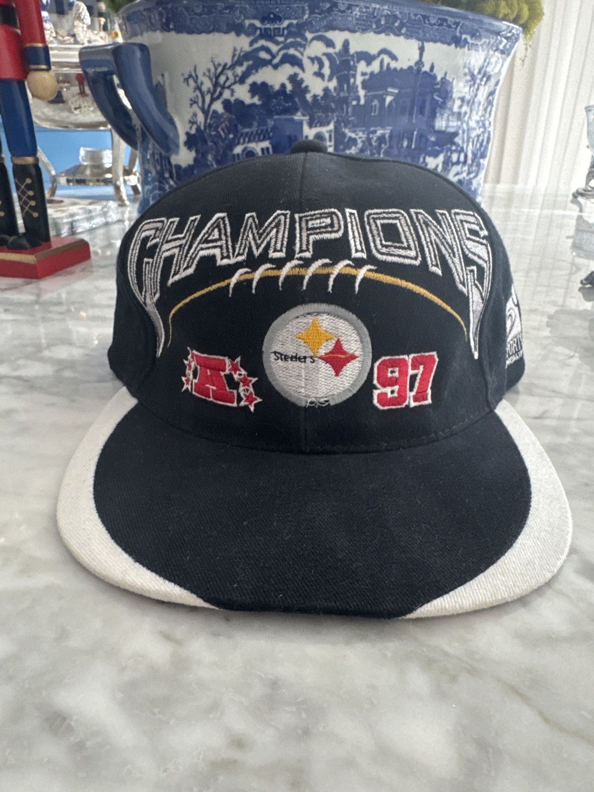 NFL Vintage Steelers NFL Hat Size ONE SIZE - 1 Thumbnail
