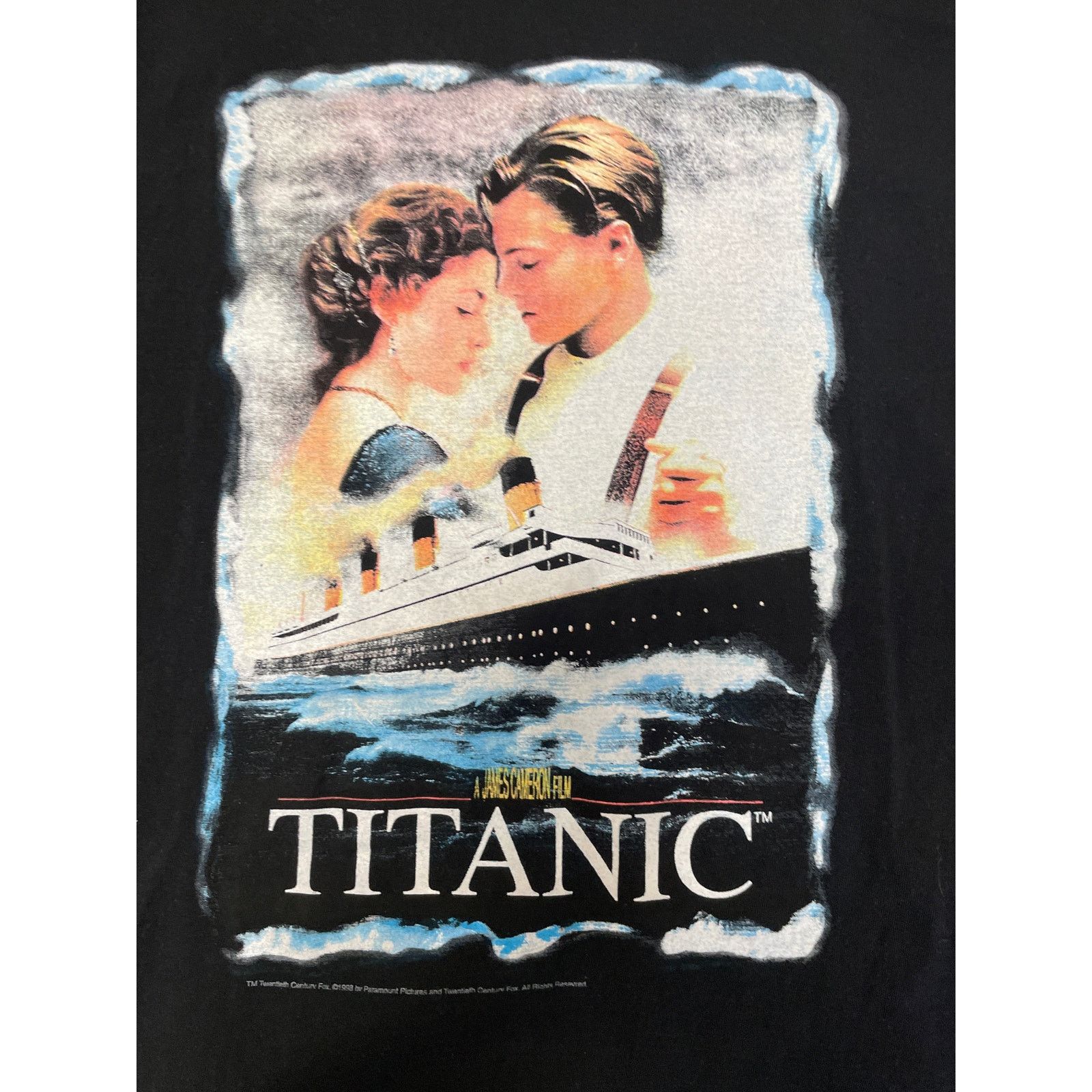 Vintage Vintage 1998 Titanic Movie Promo Shirt L Size US L / EU 52-54 / 3 - 2 Thumbnail