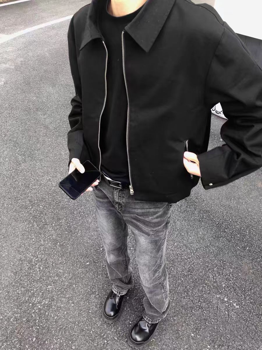 Japanese Brand × Jean Vintage Micro Stretch Washed Black Micro Flare Jeans Size US 32 / EU 48 - 4 Thumbnail