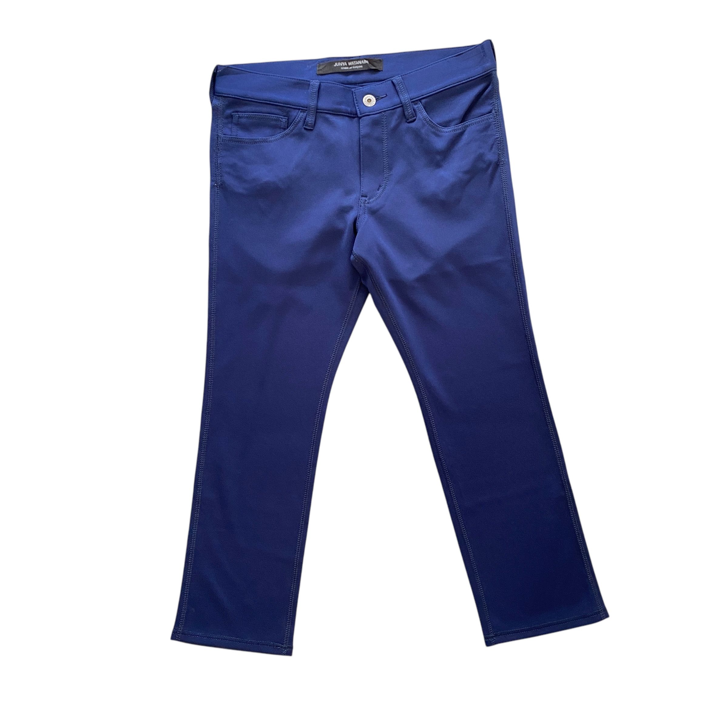 Comme des Garcons Comme Des Garcons Junya Watanabe Trousers Blue Pants Size 30" / US 8 / IT 44 - 1 Thumbnail