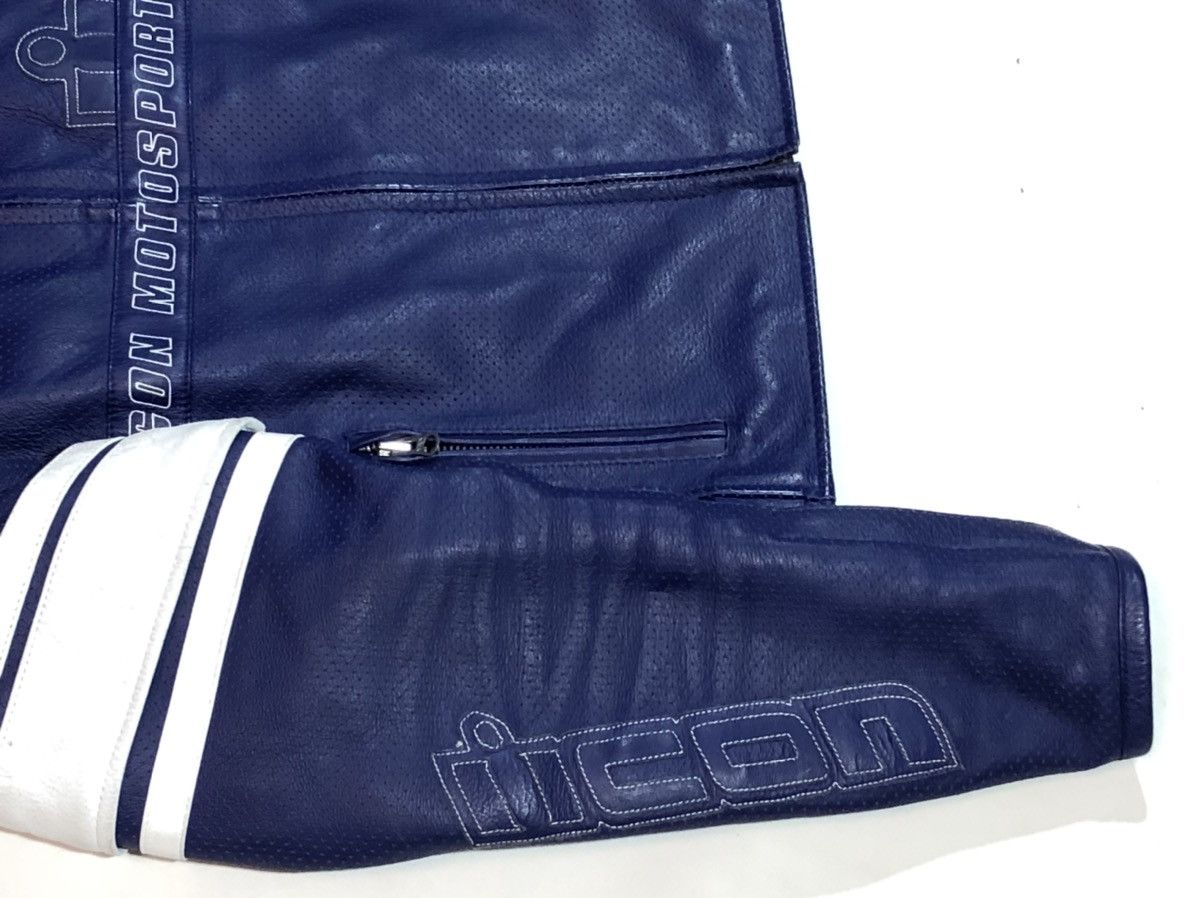 Dainese × Honda × Yamaha Icon motorcycle Leather Jacket Racing Size US M / EU 48-50 / 2 - 11 Thumbnail