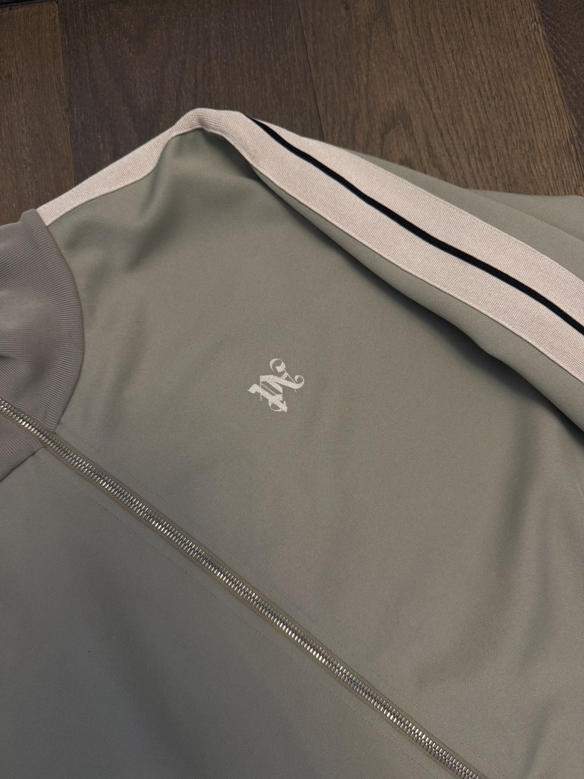 Palm Angels Palm Angels Track Zip Beige New Collections Size US XL / EU 56 / 4 - 2 Thumbnail