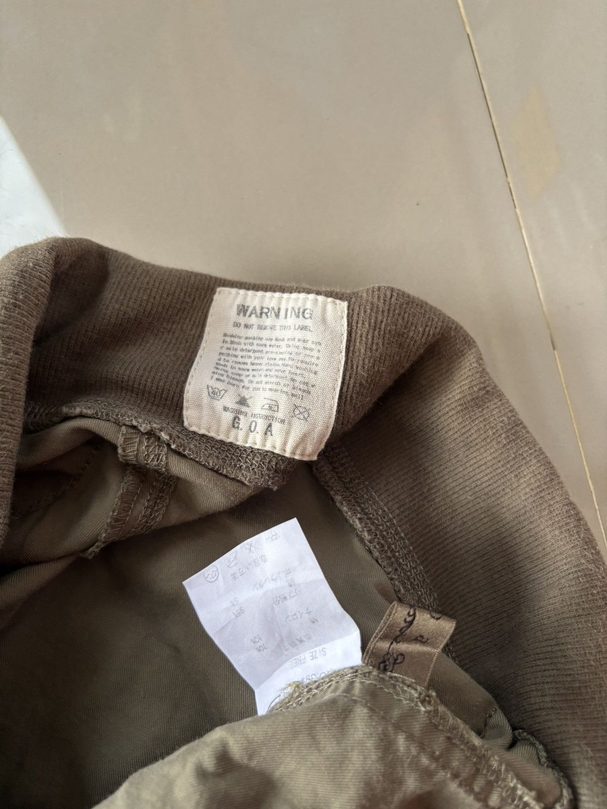 GOA G.O.A cargo pants 90's 🔥 Size US 32 / EU 48 - 3 Thumbnail