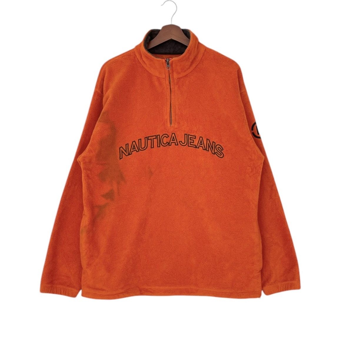 Nautica × Vintage Vintage Brand Nautica Half Zipper Sweatshirt 2000s Size US L / EU 52-54 / 3 - 1 Thumbnail