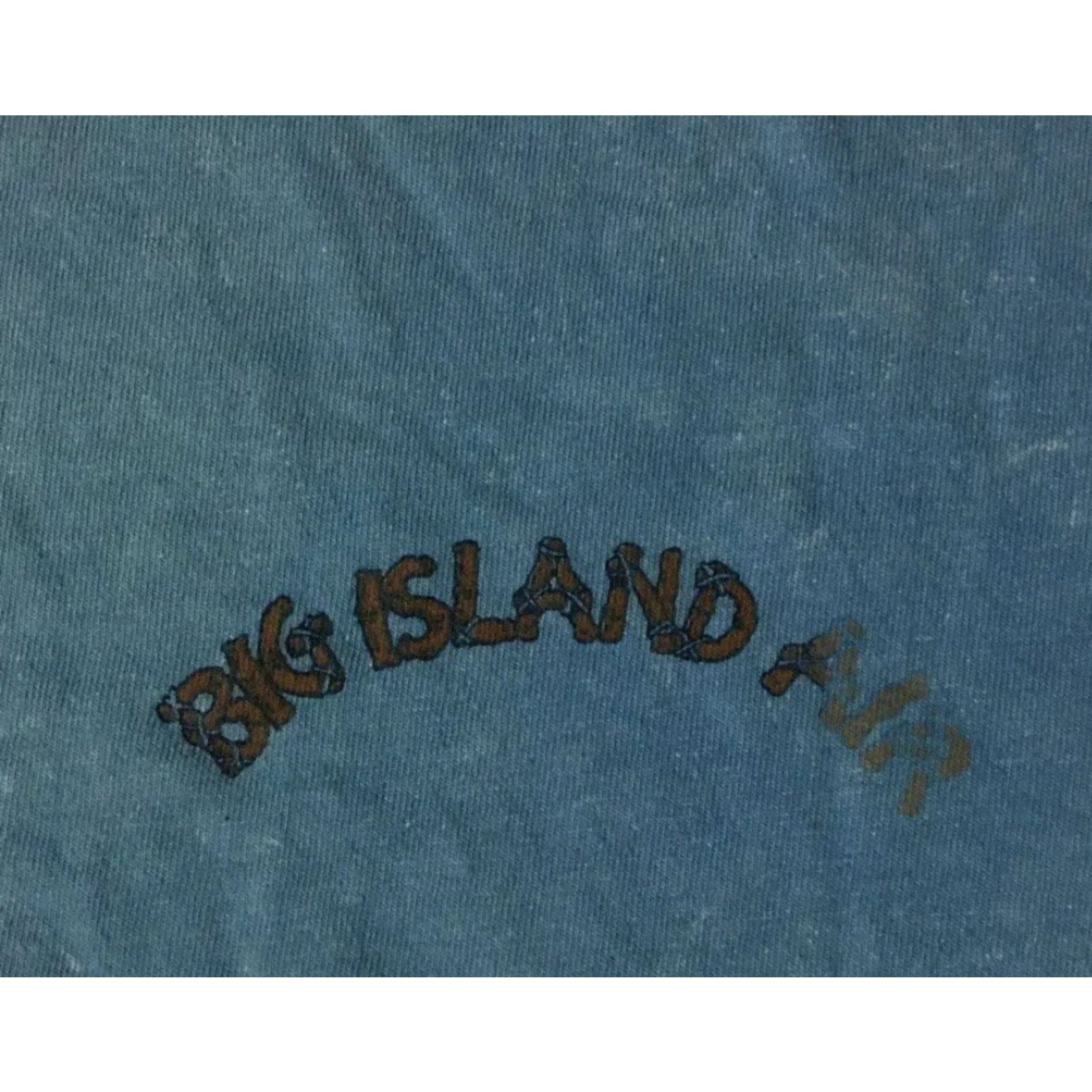 Vintage Vtg Hawaii Big Island Air Faded Acid Wash Shirt M Planes Beach Surf Grunge OP 90s Size US M / EU 48-50 / 2 - 4 Thumbnail