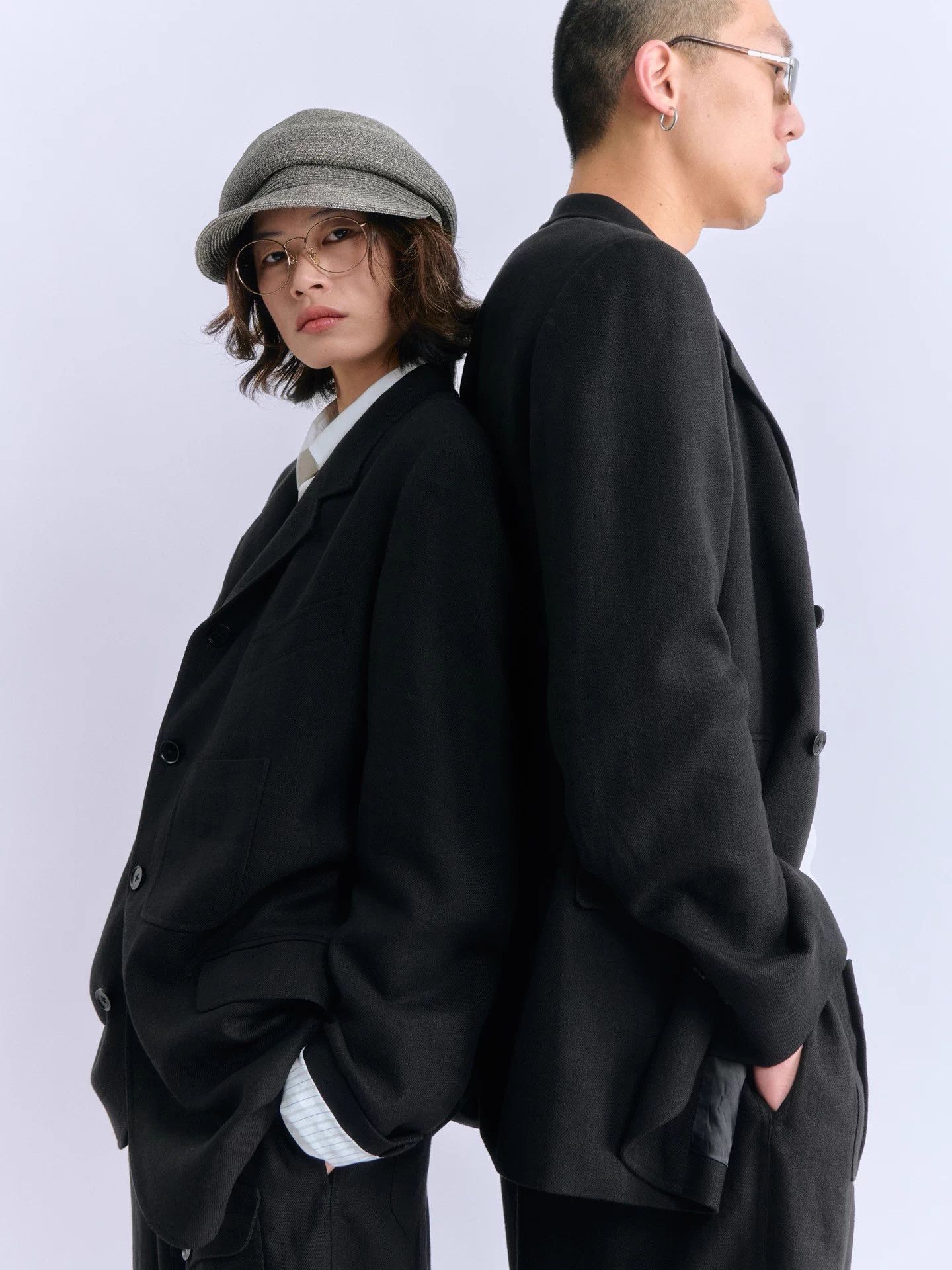 Other YUKIO SATO Ramie Tencel 5-Pocket Sack Jacket Size US S / EU 44-46 / 1 - 4 Thumbnail