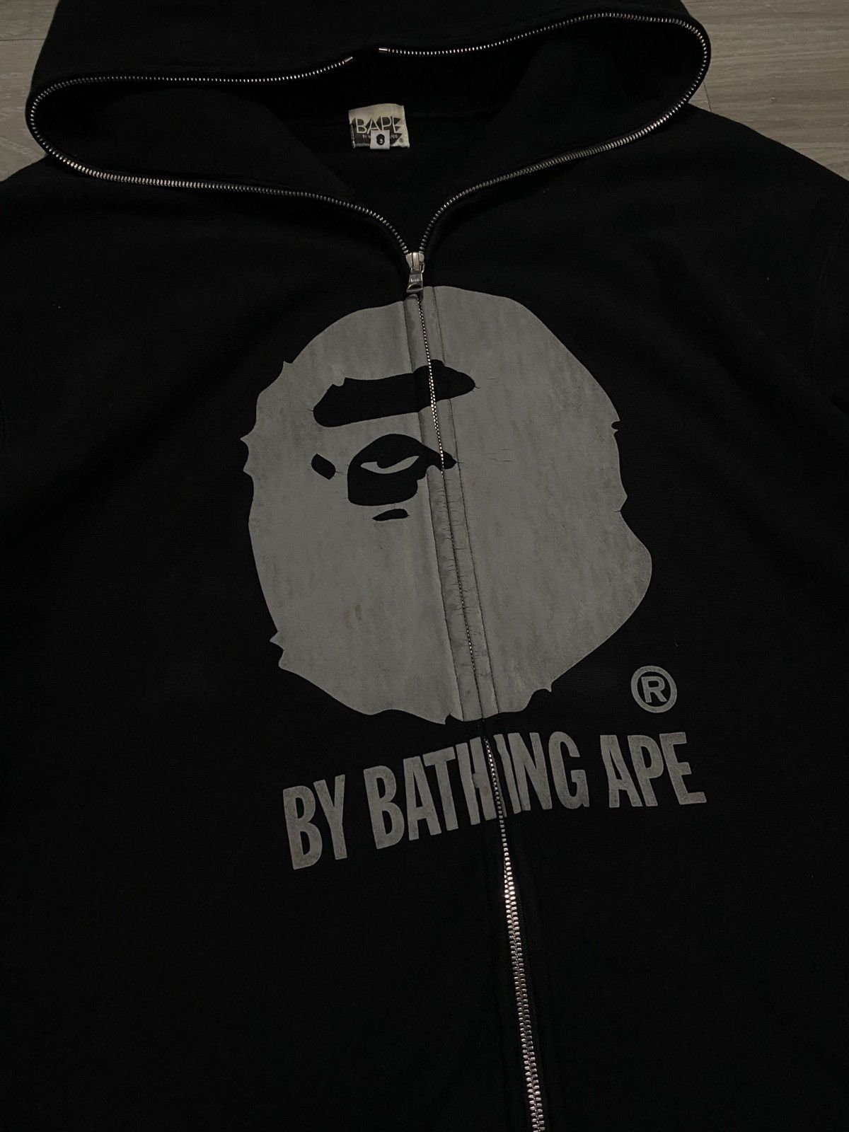 Bape LIKE NEW - OG NIGO BAPE HEAD 90s TAG FULL ZIP HOODIE Size US XL / EU 56 / 4 - 7 Thumbnail
