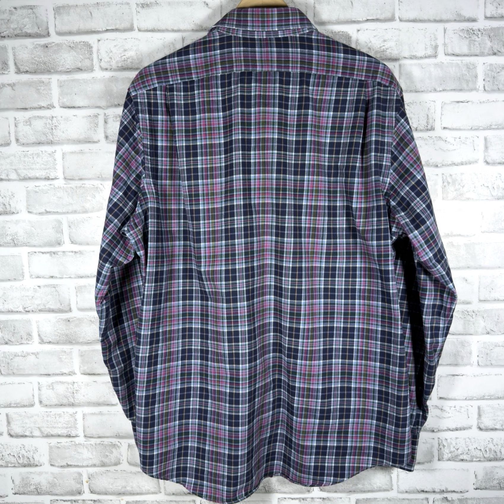 Polo Ralph Lauren Polo Ralph Lauren Classic Fit Long Sleeve Performance Flannel Shirt Mens XL Multicolor Plaid Button-Down Collar Button-Up, Regular Fit Size US XL / EU 56 / 4 - 5 Thumbnail
