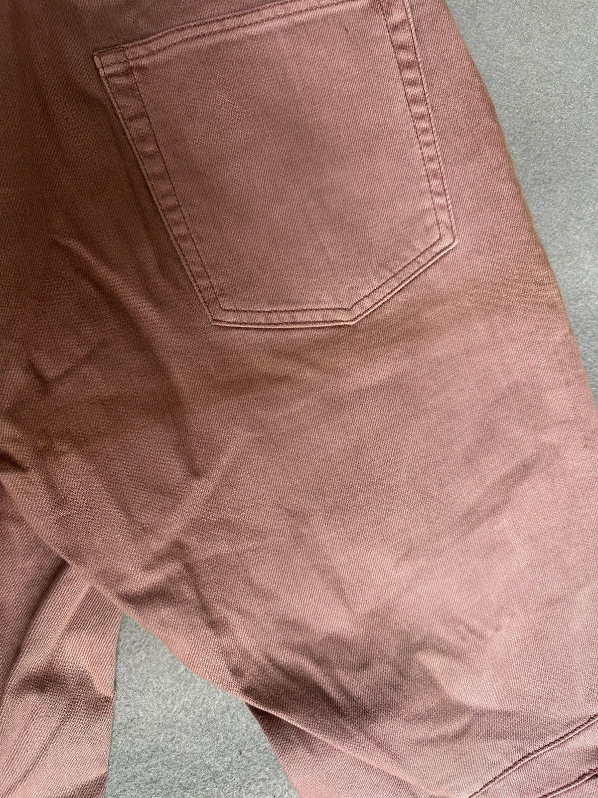 Japanese Brand FLARE Difference Rupert Pink Denim Size US 31 - 16 Thumbnail