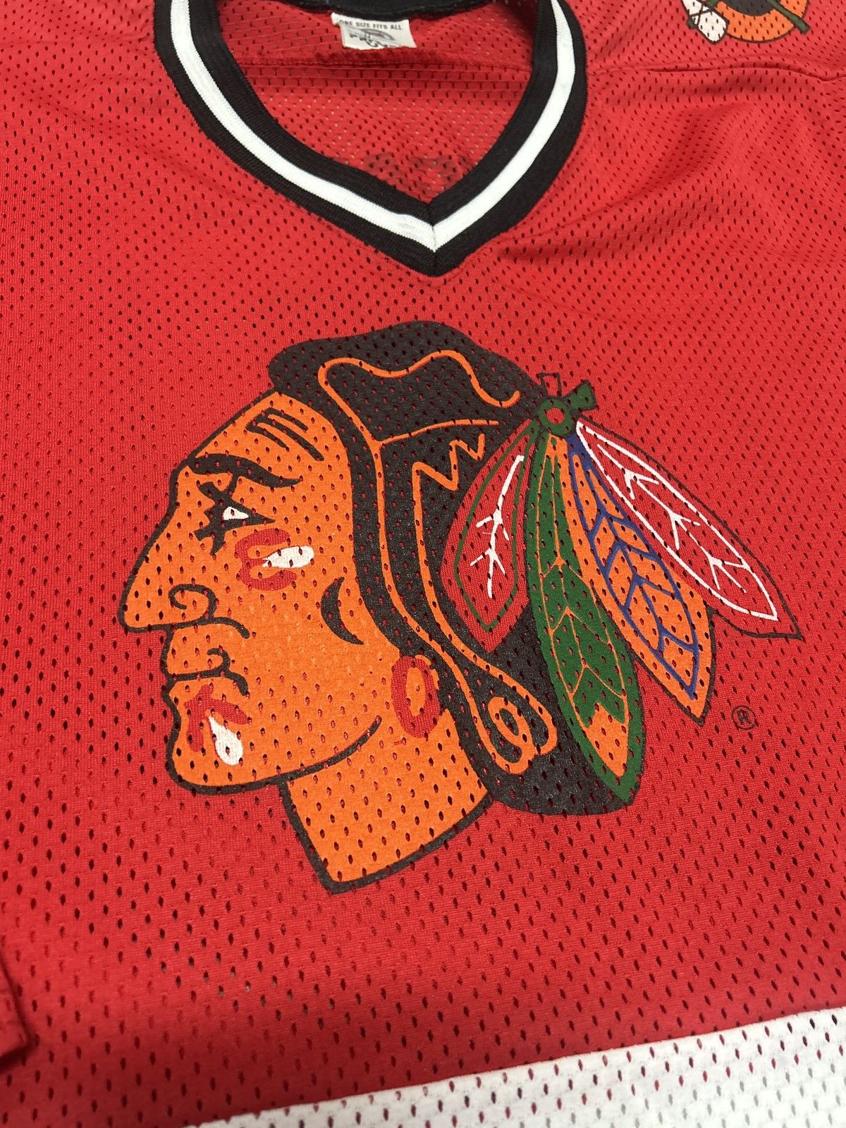 NHL Vintage 1992 Chicago Blackhawks Hockey Jersey Size US L / EU 52-54 / 3 - 2 Thumbnail