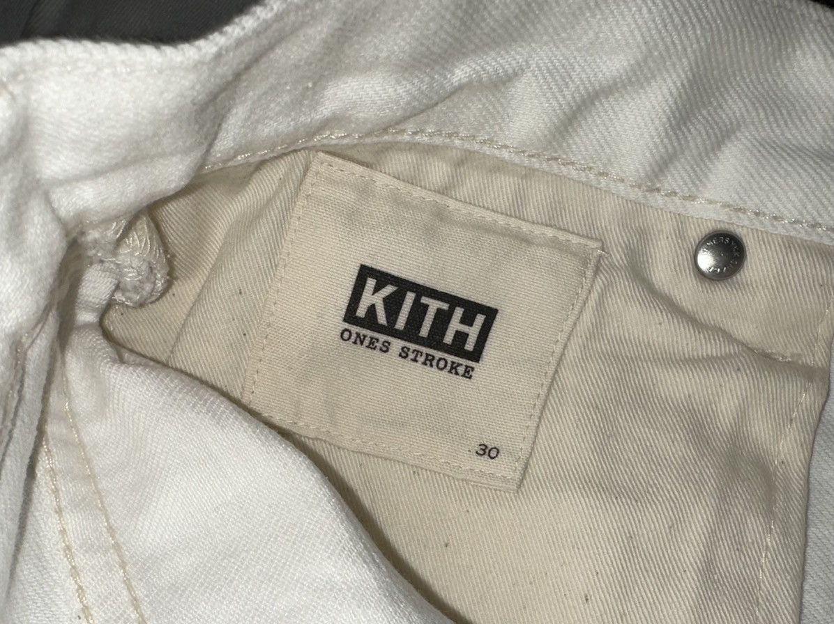 Kith × ONES STROKE KITH x Ones Stroke Tokyo Selvedge Denim White Jeans Sz 30 Size US 30 / EU 46 - 5 Thumbnail