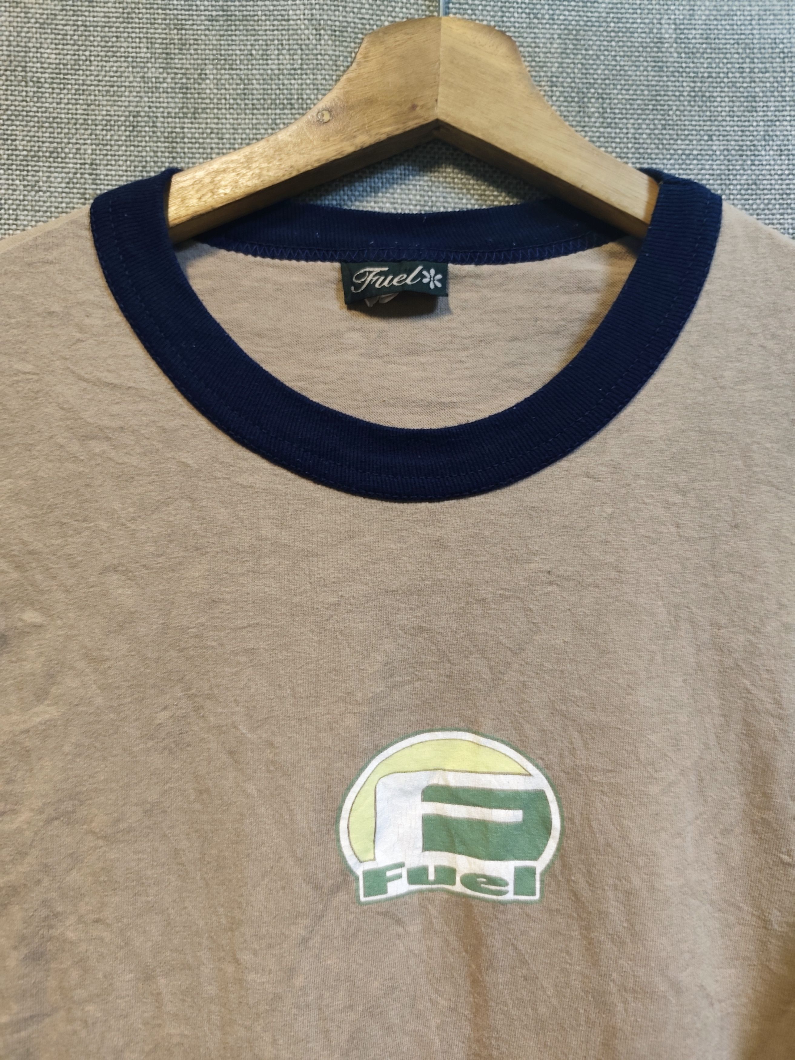 Band Tees vintage 90s Fuel rock band long-sleeve ringer t-shirt Size US L / EU 52-54 / 3 - 4 Thumbnail