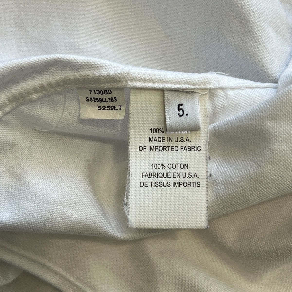 Thom Browne THOM BROWNE Band Collar Cotton Shirt Size US L / EU 52-54 / 3 - 3 Thumbnail
