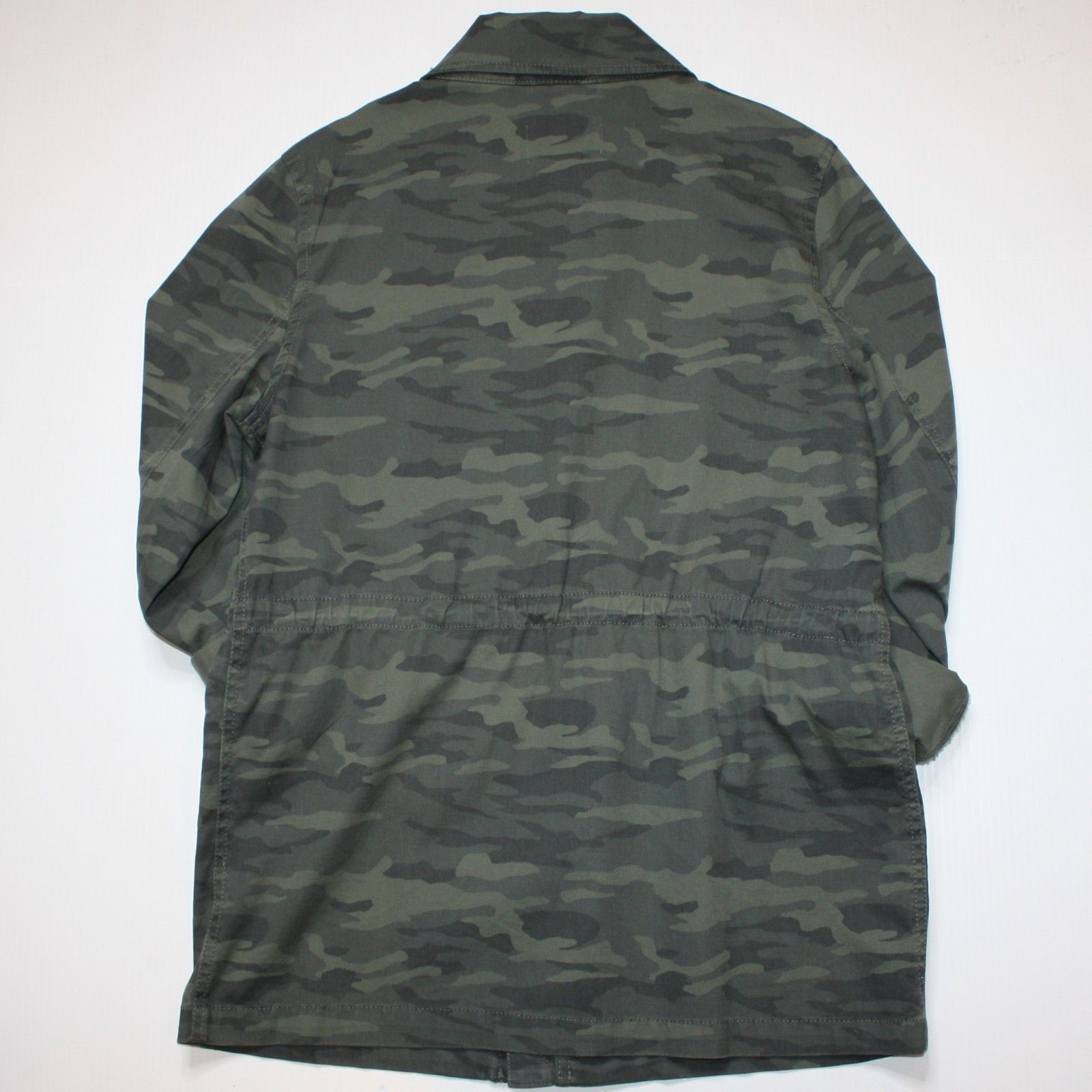 Other Metallic Stretch Utility Jacket in Olive British Camo Size M / US 6-8 / IT 42-44 - 10 Thumbnail
