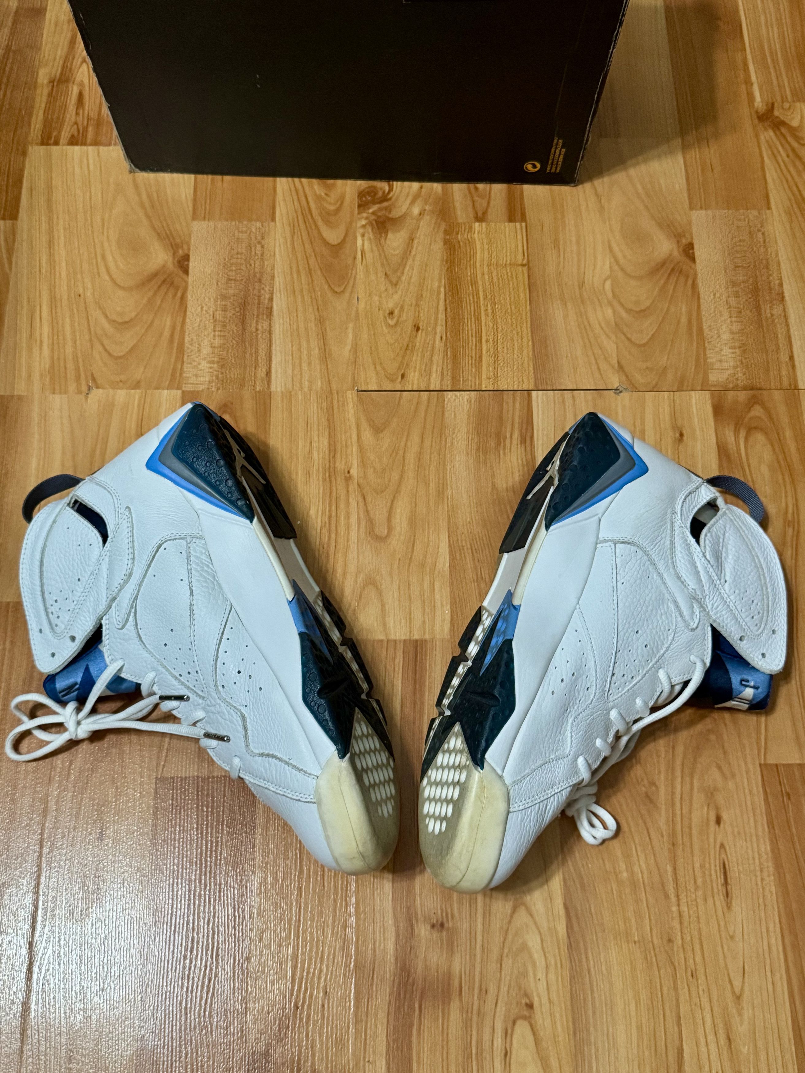 Jordan Brand 2002 Air Jordan VII (7) "French Blue" Size US 12 / EU 45 - 2 Thumbnail