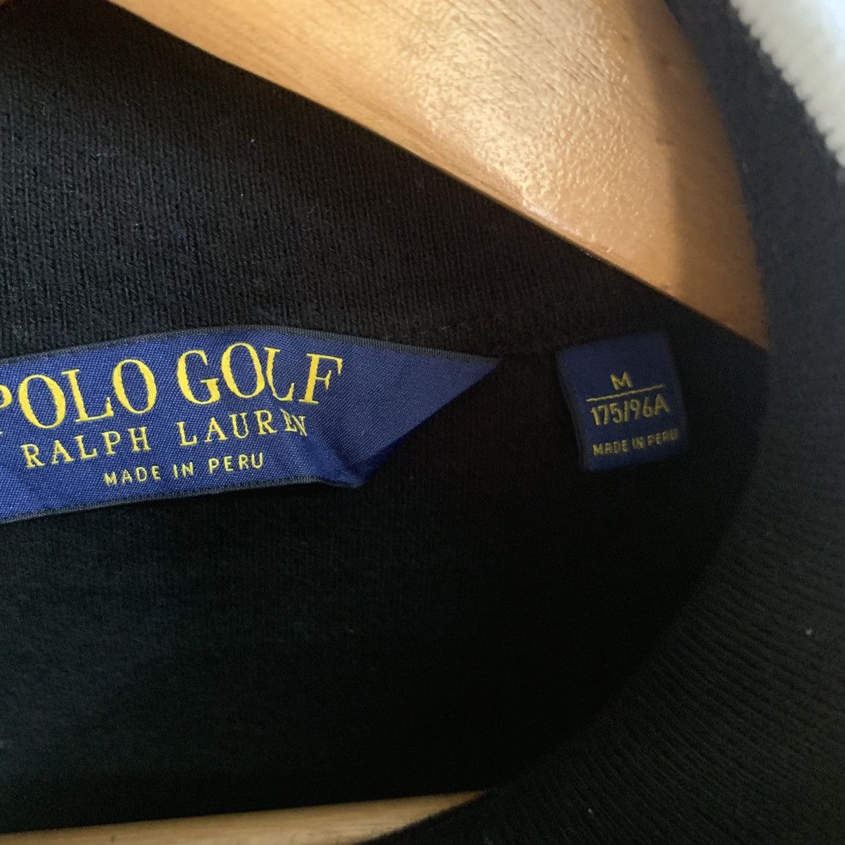 Polo Ralph Lauren × Vintage Vintage Polo Ralph Lauren Black Half Zip Jumper Sweatshirt Size US M / EU 48-50 / 2 - 4 Thumbnail