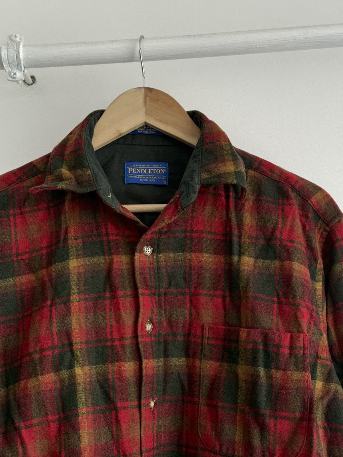 Pendleton Pendleton Tartan Wool Flannel Shirt Size US M / EU 48-50 / 2 - 3 Thumbnail