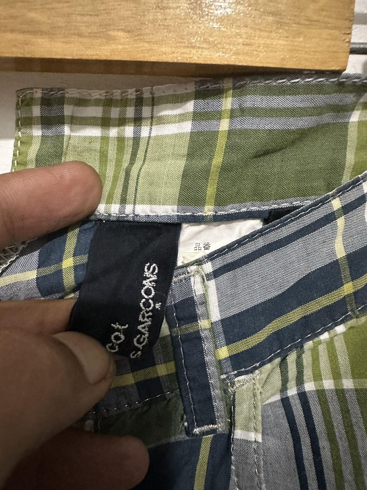 Comme des Garcons Tricot Comme Des Garçons Drop Crotch Cropped Pants Size 29" - 8 Thumbnail
