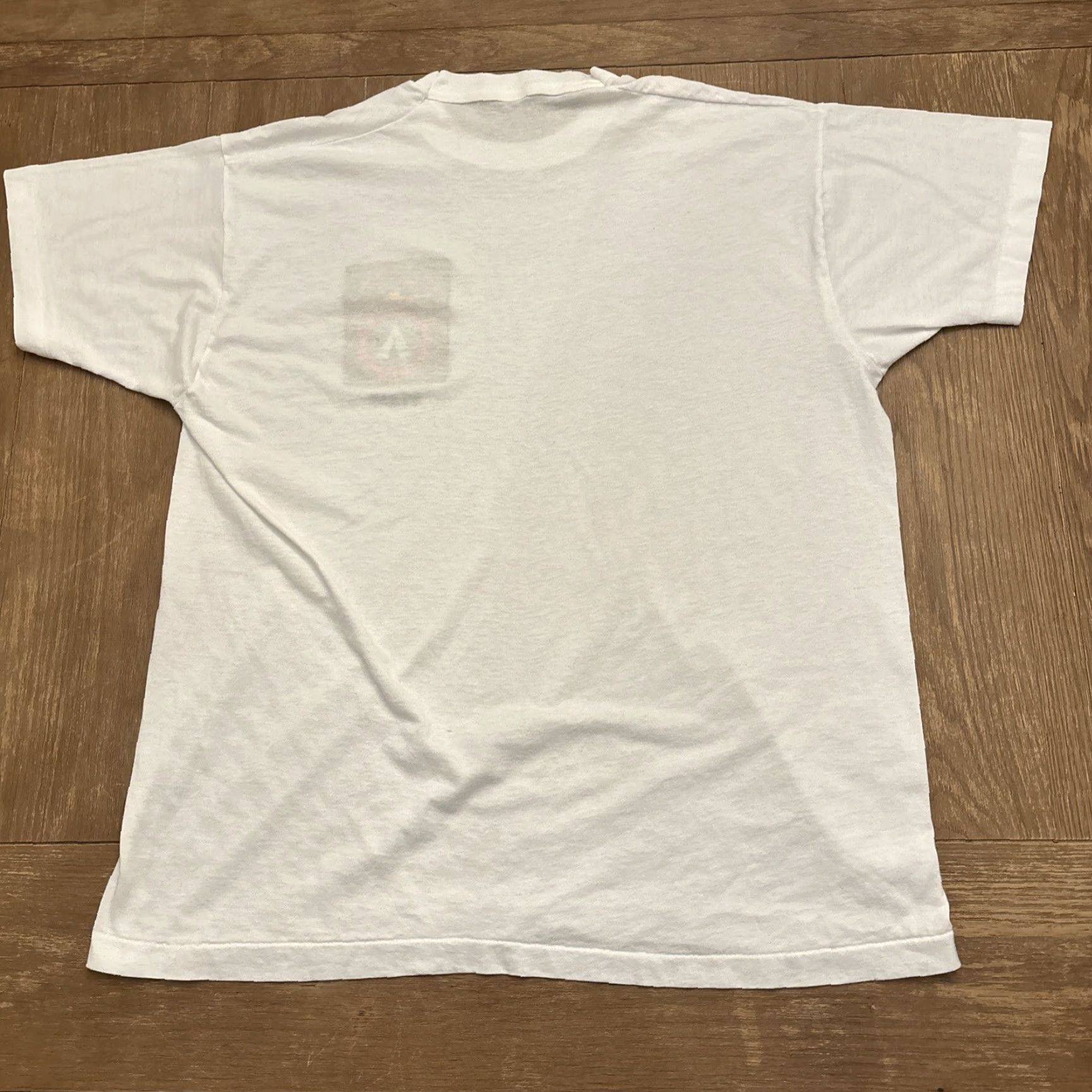 Vintage VINTAGE Boy Scouts National Camping School Staff T Shirt XL White Single Stitch Mens Size US XL / EU 56 / 4 - 6 Thumbnail