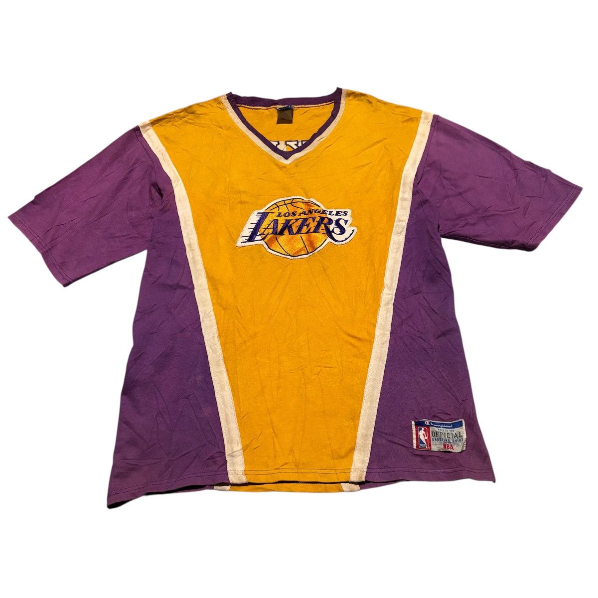 Champion Vintage 90’s Champion Lakers Los Angeles Jersey Size US XL / EU 56 / 4 - 1 Thumbnail