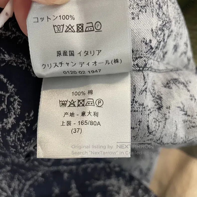 Dior Dior Size37 Flower shirt Size US XXS / EU 40 - 5 Thumbnail