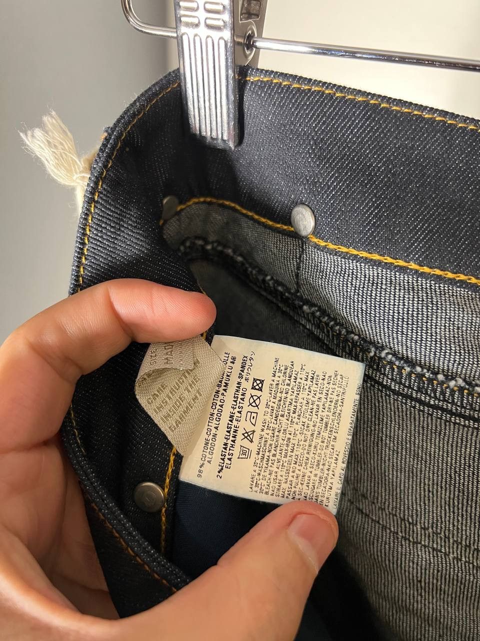 Diesel VINTAGE DIESEL INDUSTRY DENIM DIVISION DENIM SKINNY Y2K 90s Size 28" / US 6 / IT 42 - 9 Thumbnail