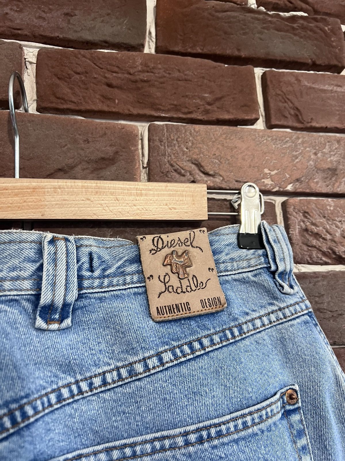Diesel Vintage 90s Diesel Baggy Skate Denim Pant Perfect Blue Hype Size US 34 / EU 50 - 7 Thumbnail