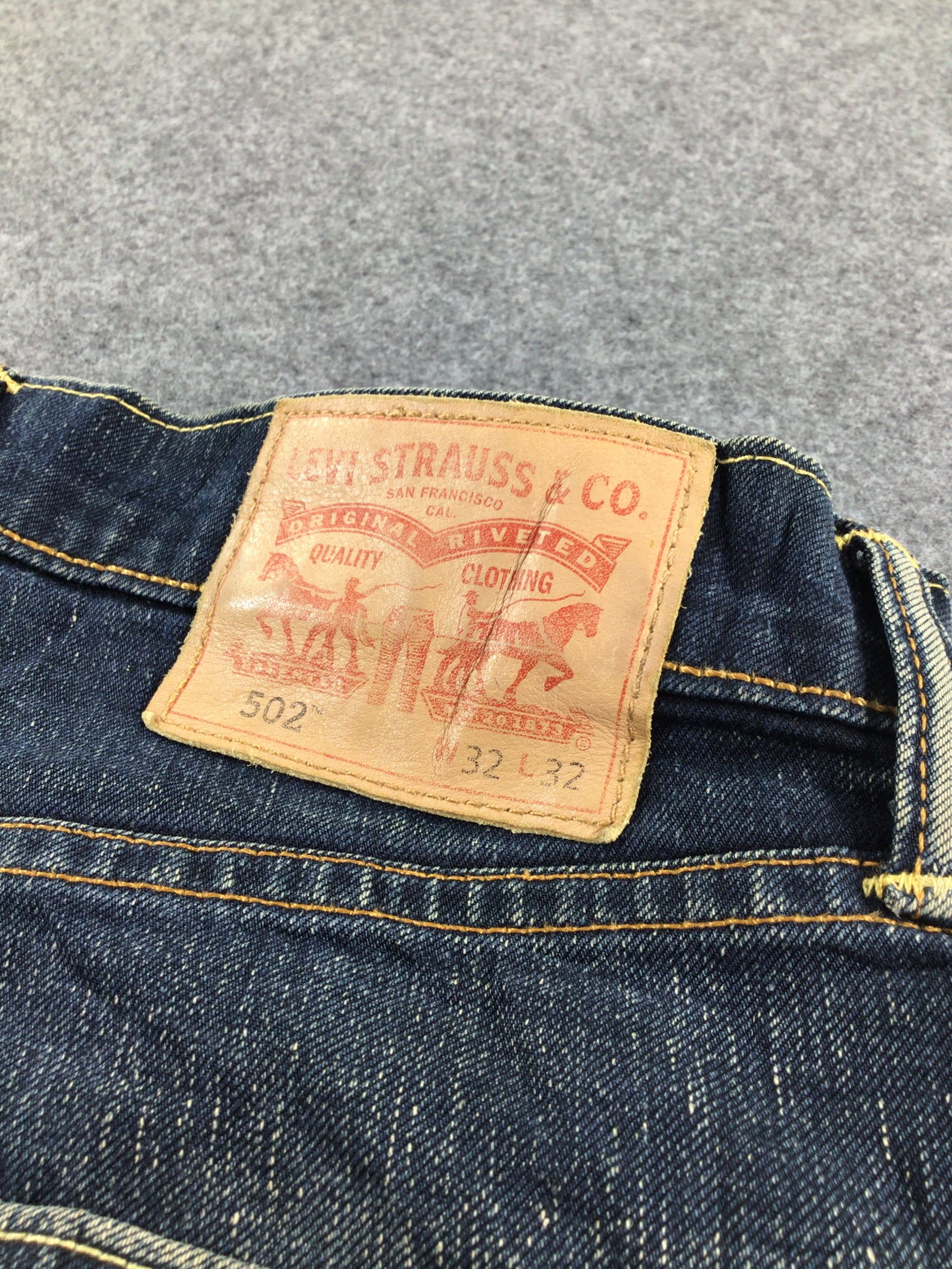 Levi's × Vintage Levis 502Jeans-JM079 Size US 33 - 3 Thumbnail