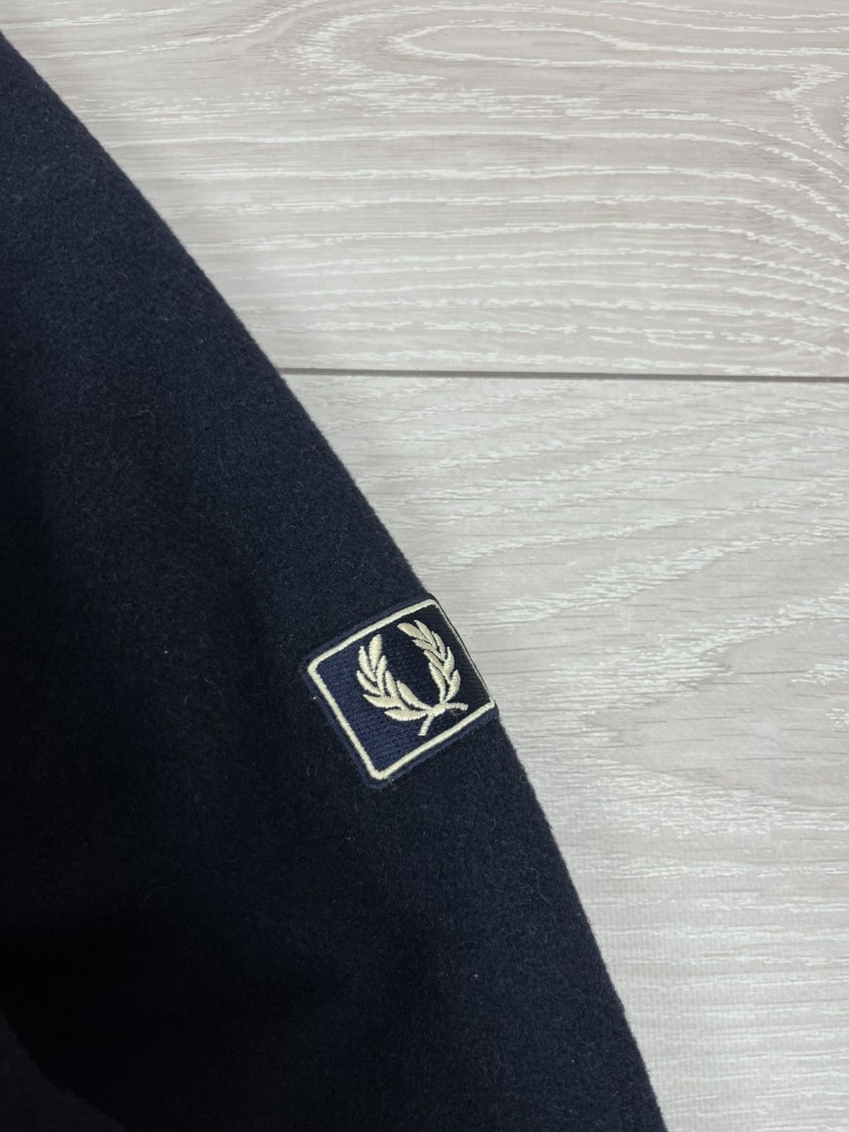 Fred Perry Fred Perry Vintage 90s Old School Wool Bomber Jacket Size US M / EU 48-50 / 2 - 8 Thumbnail