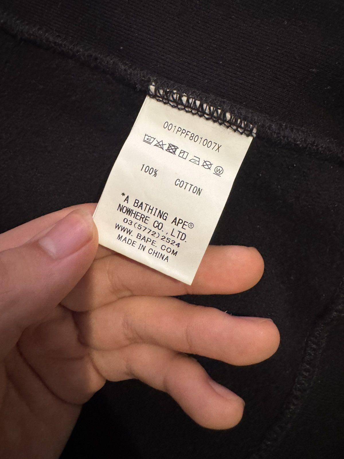 Bape Bape pullover hoodie Size US S / EU 44-46 / 1 - 9 Thumbnail