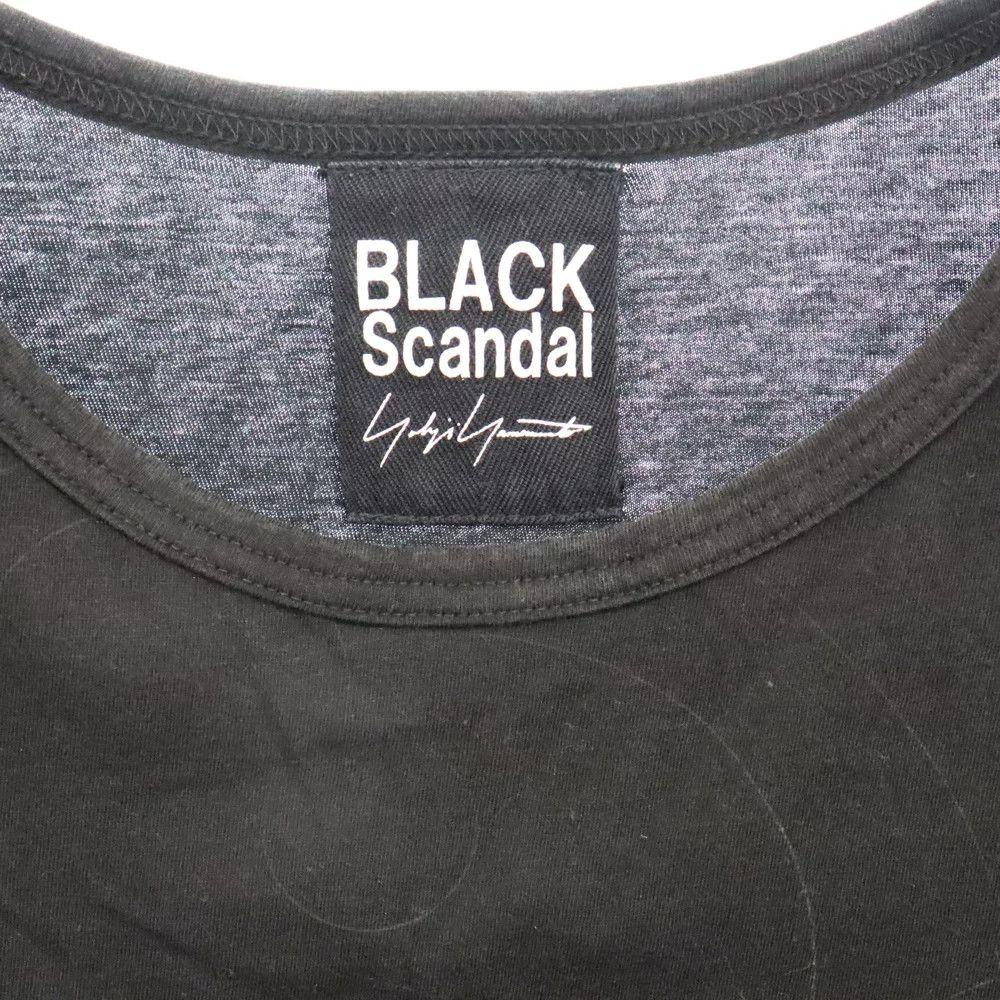 Yohji Yamamoto BLACK Scandal Yohji Yamamoto 19AW Short sleeve T-shirt Size US L / EU 52-54 / 3 - 4 Thumbnail