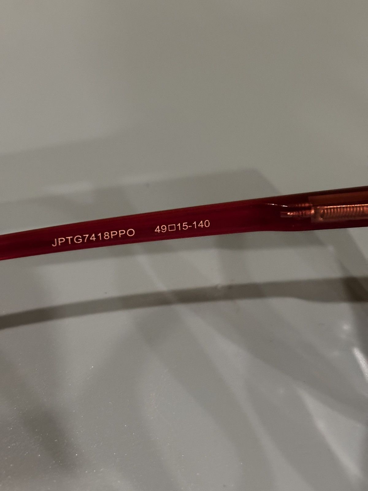 Other Dark pink non prescription glasses0139 Size ONE SIZE - 6 Thumbnail
