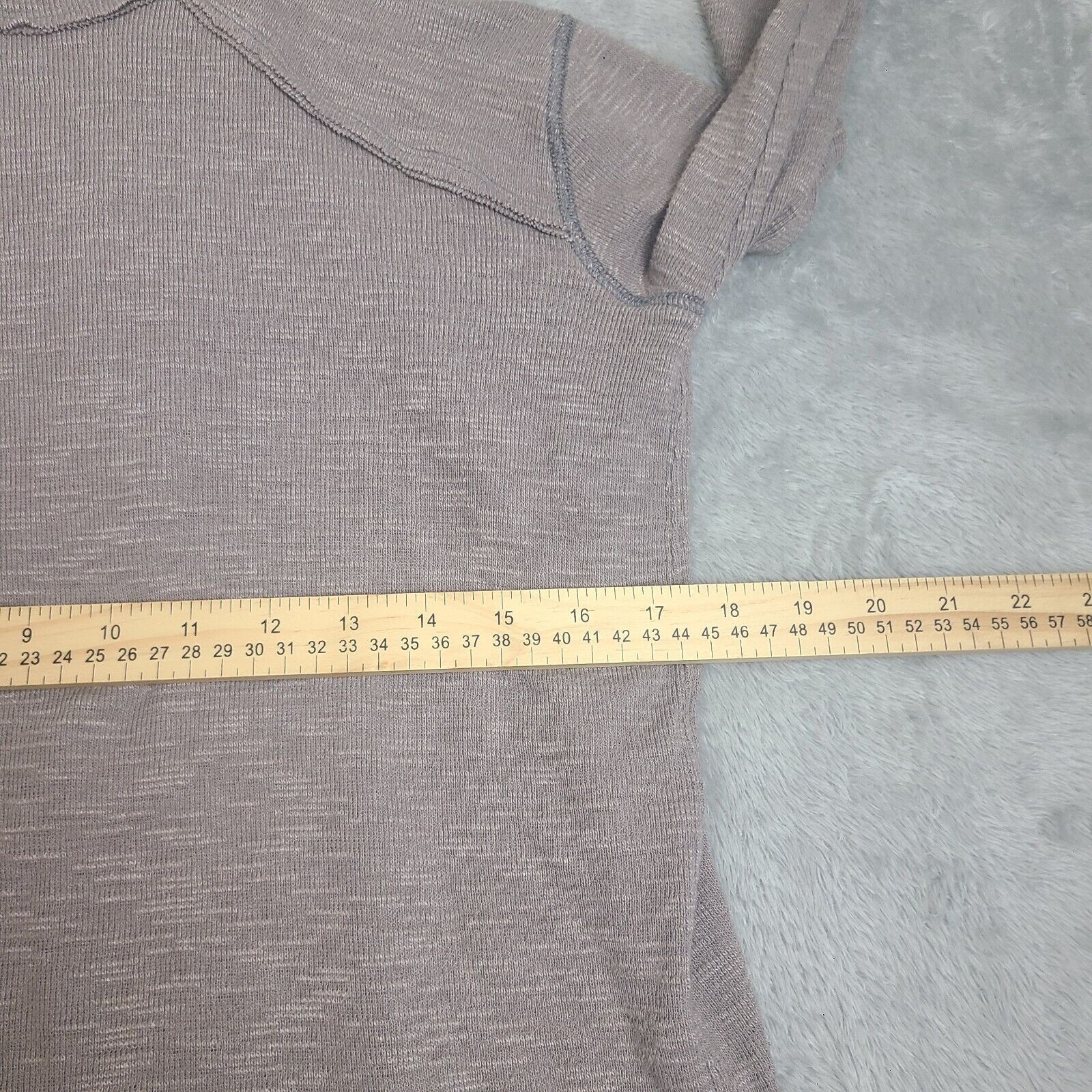 Free People Free People We The Split Back Turtleneck Stone Taupe Gray Lo Size S / US 4 / IT 40 - 7 Thumbnail