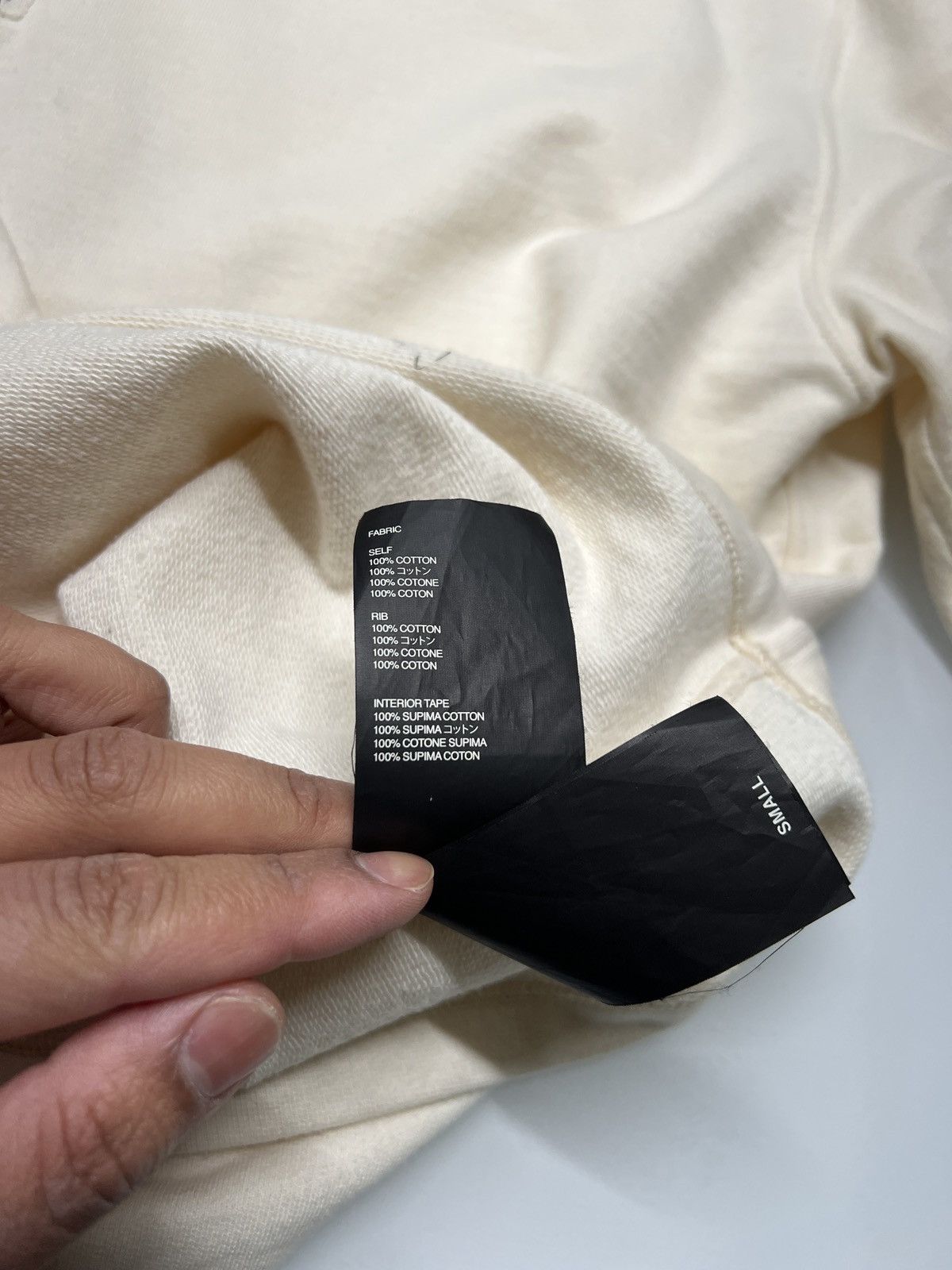 Fear of God Fear of God 1/4 zip tee Size US S / EU 44-46 / 1 - 9 Thumbnail