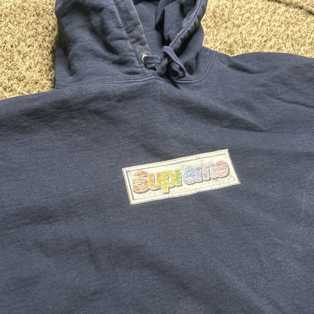Supreme Bling box logo Supreme hoodie Size US L / EU 52-54 / 3 - 2 Thumbnail