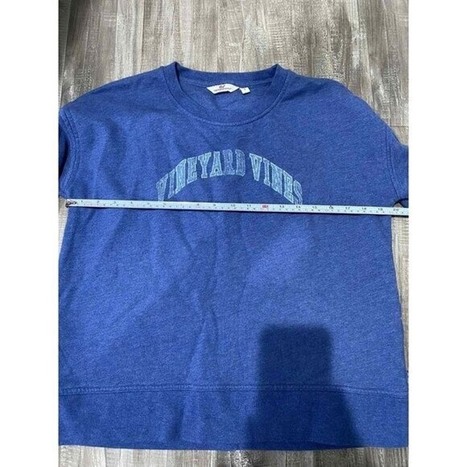 Vineyard Vines Vineyard Vines Blue Crew Long Sleeve Sweater Size S A000845 Size S / US 4 / IT 40 - 7 Thumbnail