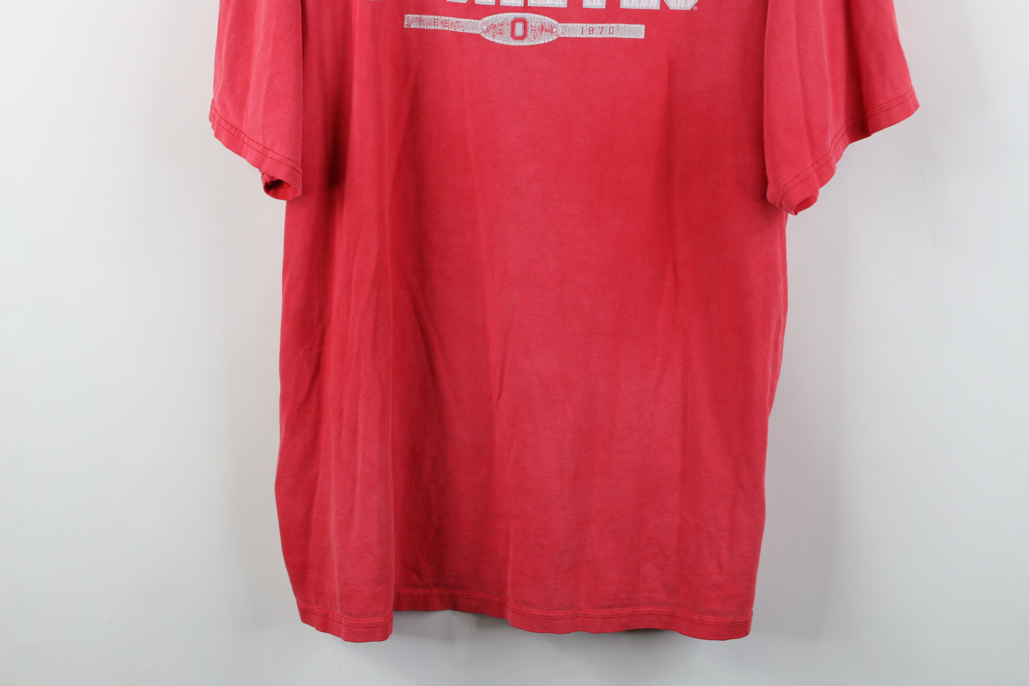 Vintage Vintage Spell Out Ohio State University Short Sleeve T-Shirt Size US XXL / EU 58 / 5 - 3 Thumbnail