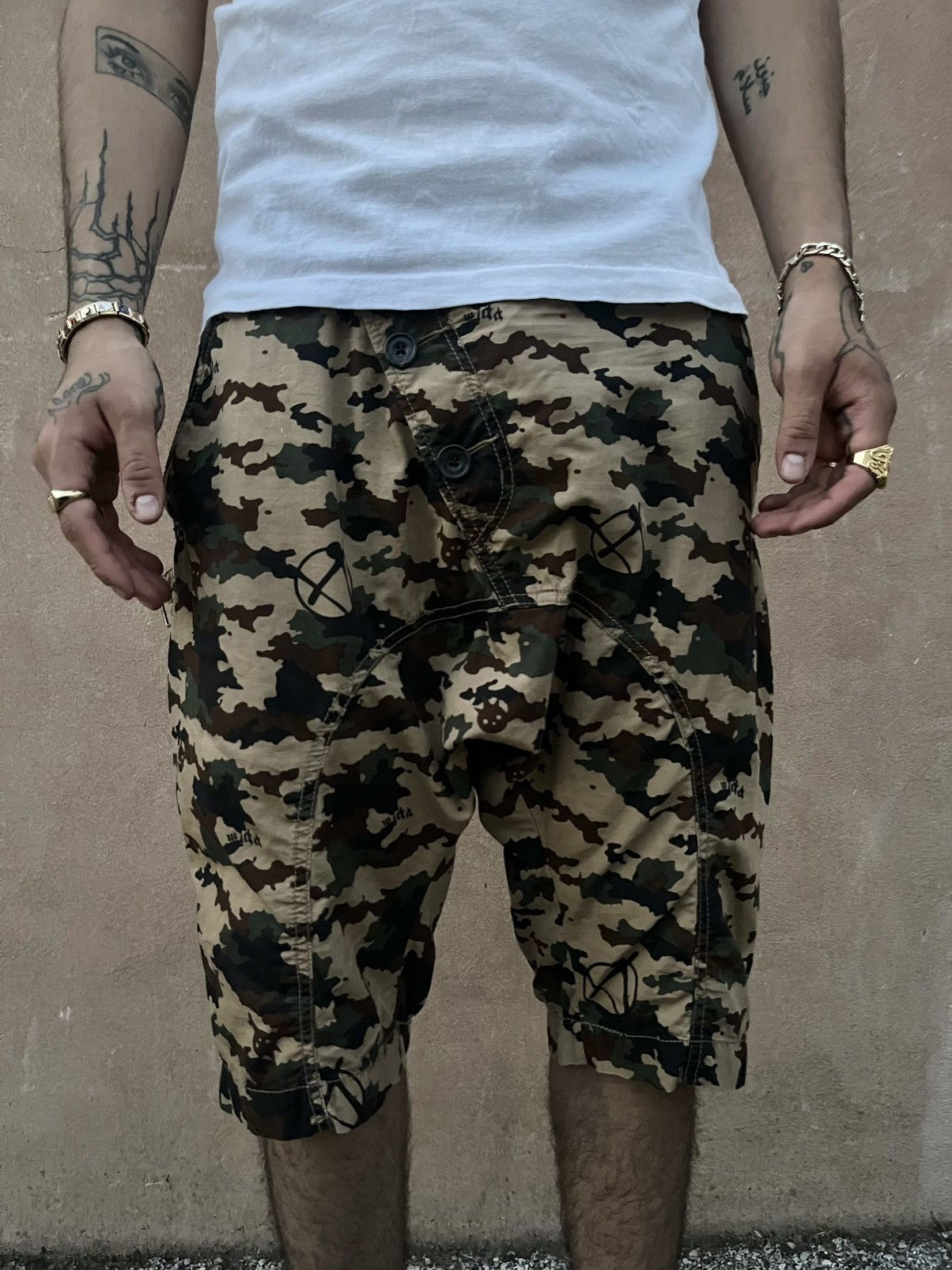 PPFM PPFM anarchy camo shorts 🪖 Size US 31 - 3 Thumbnail