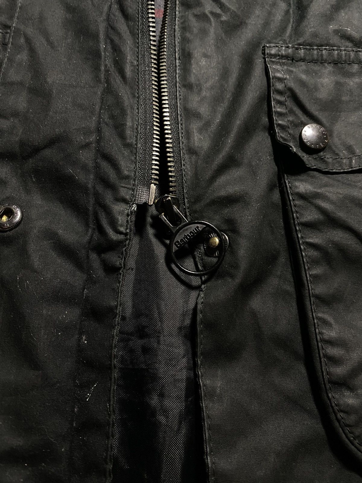 Barbour Vintage Barbour Cassley Waxed Jacket LWX1080BK71 Size XL / US 12-14 / IT 48-50 - 10 Thumbnail