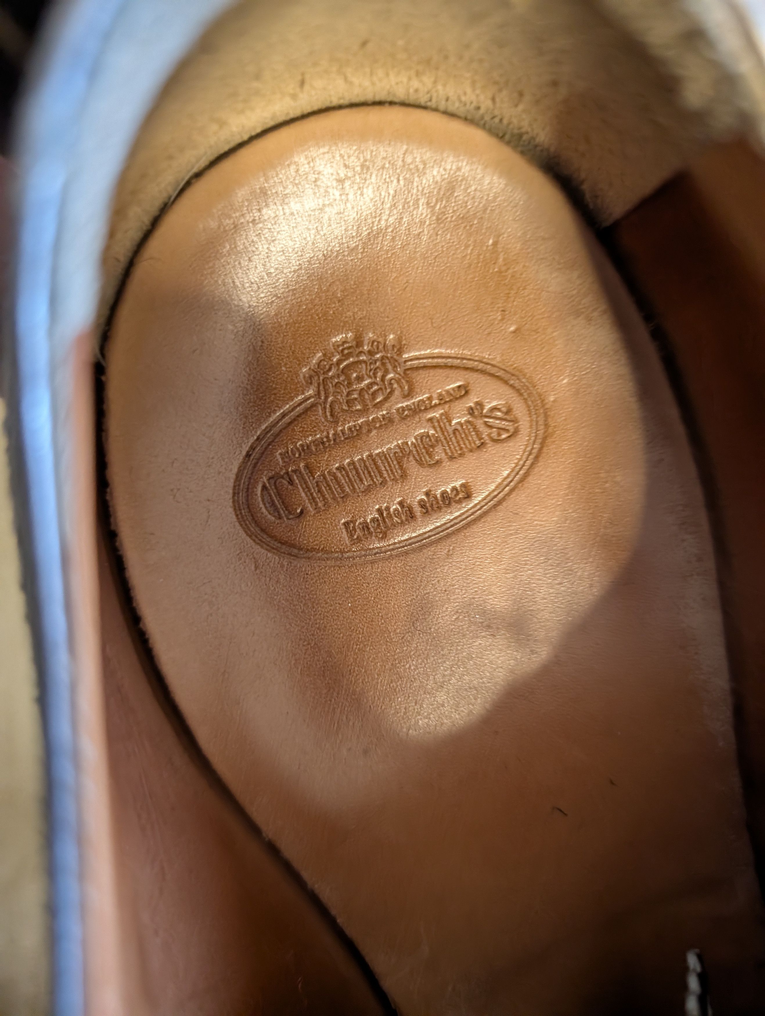 Church's $1,400 Burwood silver leather wingtip brogues Italy 37 Size US 6.5 / IT 36.5 - 11 Thumbnail
